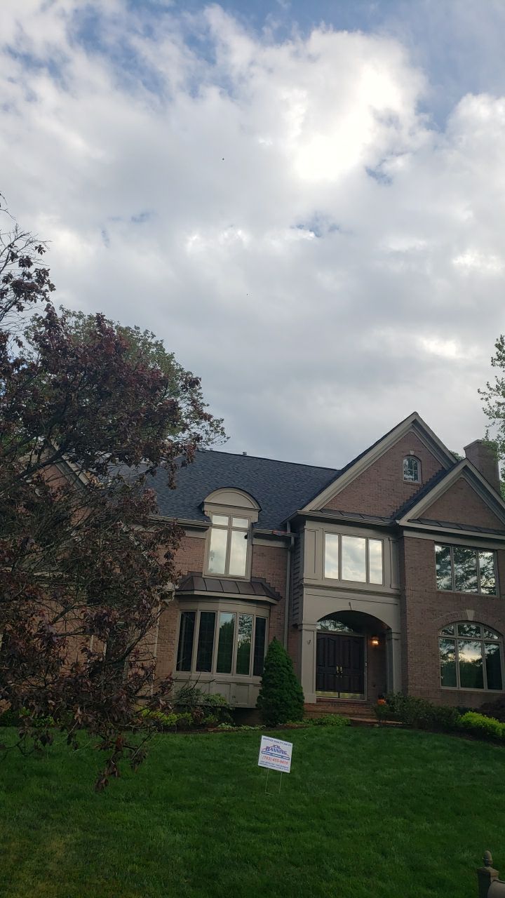 Great Falls: CertainTeed Landmark Pro Designer Shingles in Max Def Moire Black by RM Banning, Inc.