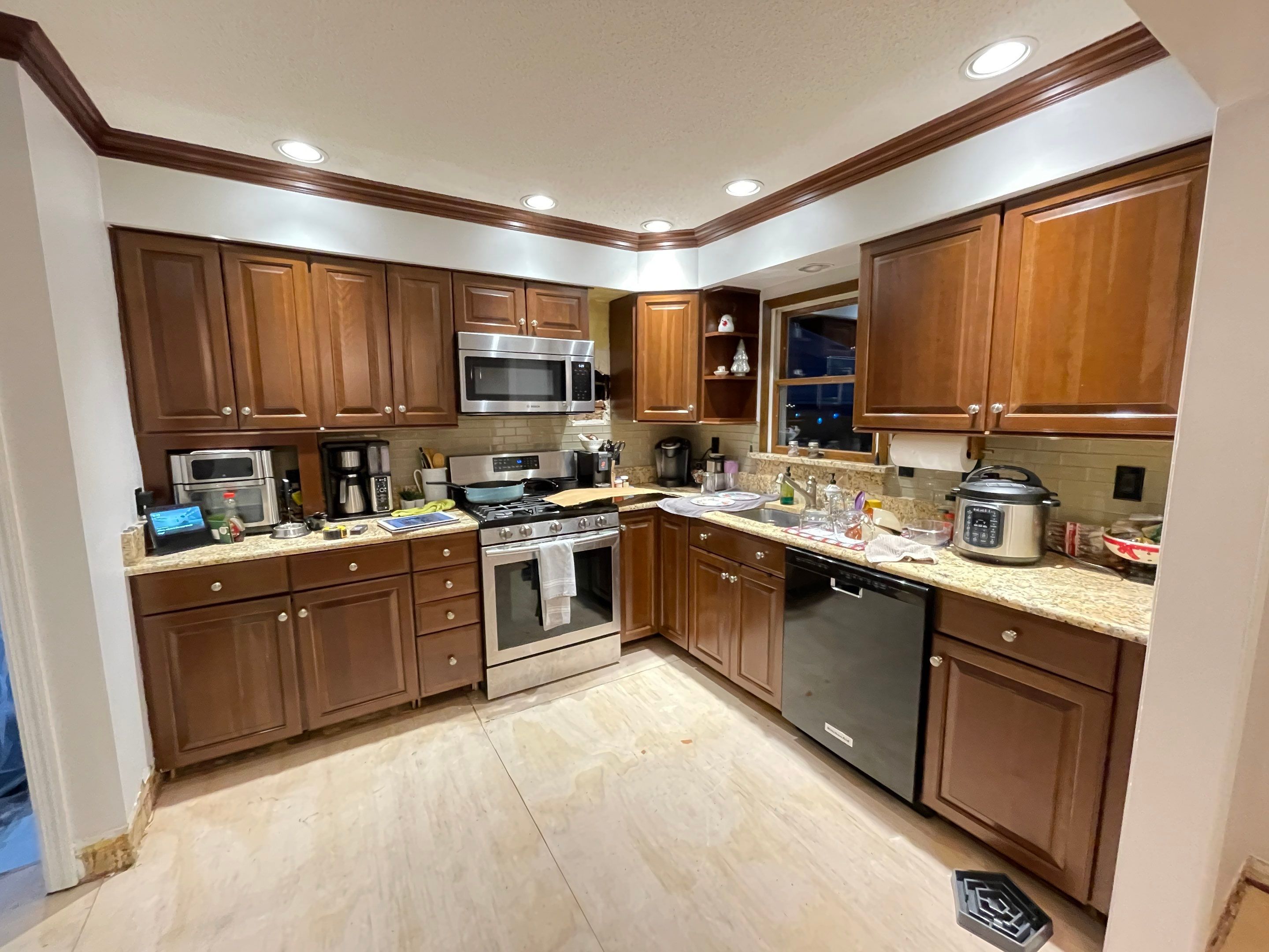 Bathroom Remodel using Cabinets by Home Concepts Construction
