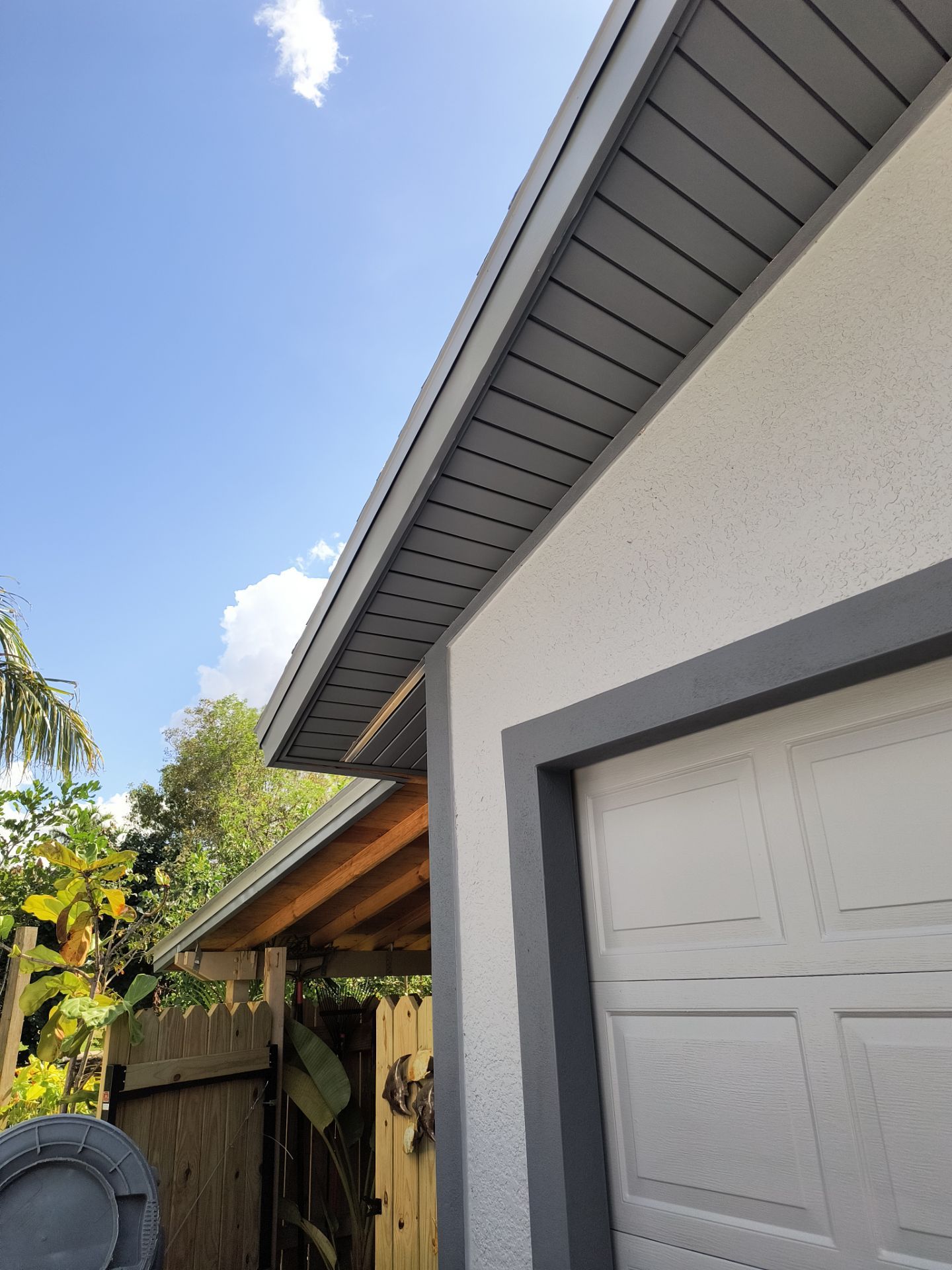Soffit and Fascia Installation in Fort Myers FL by Gutter Professors
