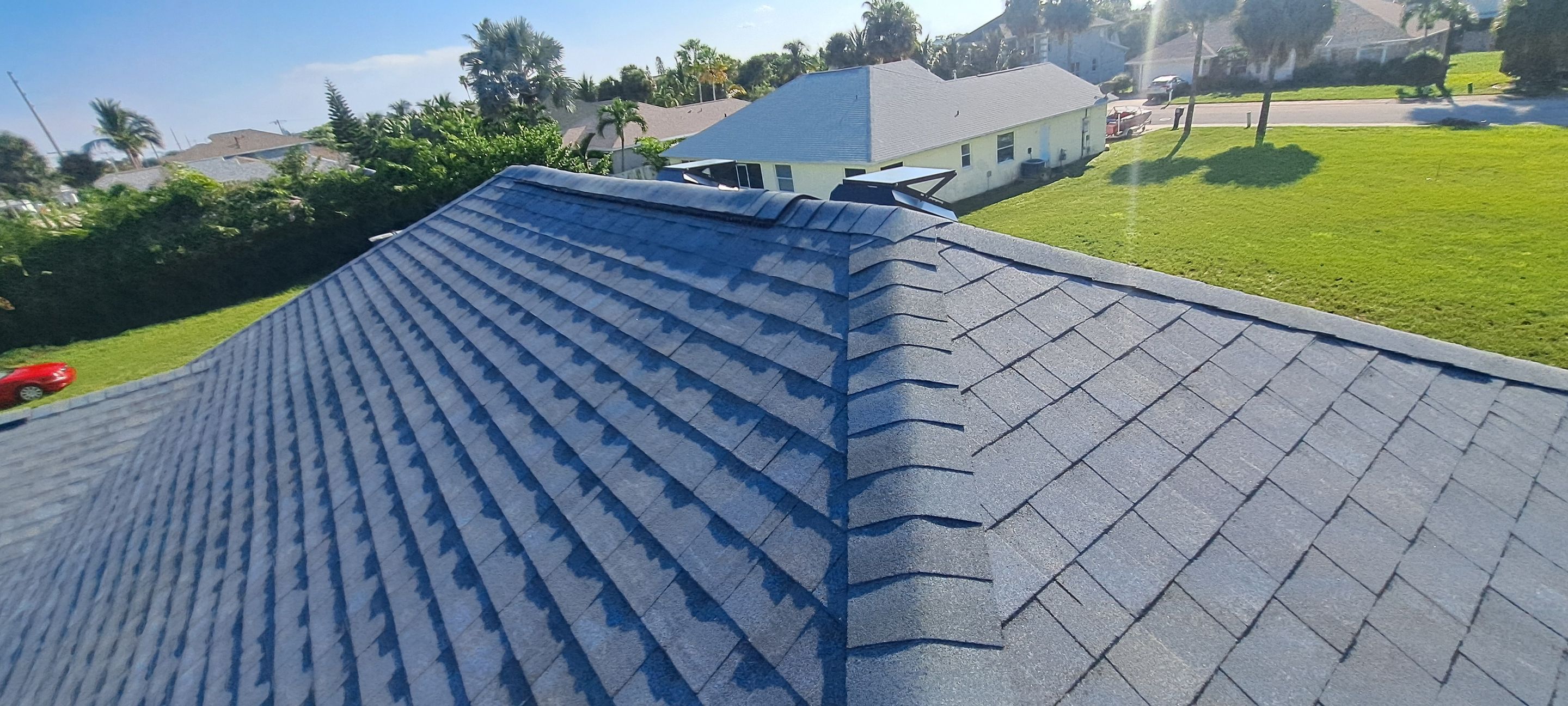Shingle Reroof Replacement Cocoa Beach FL by Pinnacle Roofing Group