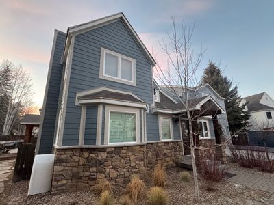 Park City | Vinyl to Hardie Conversion | Mountain Sage & Cobblestone