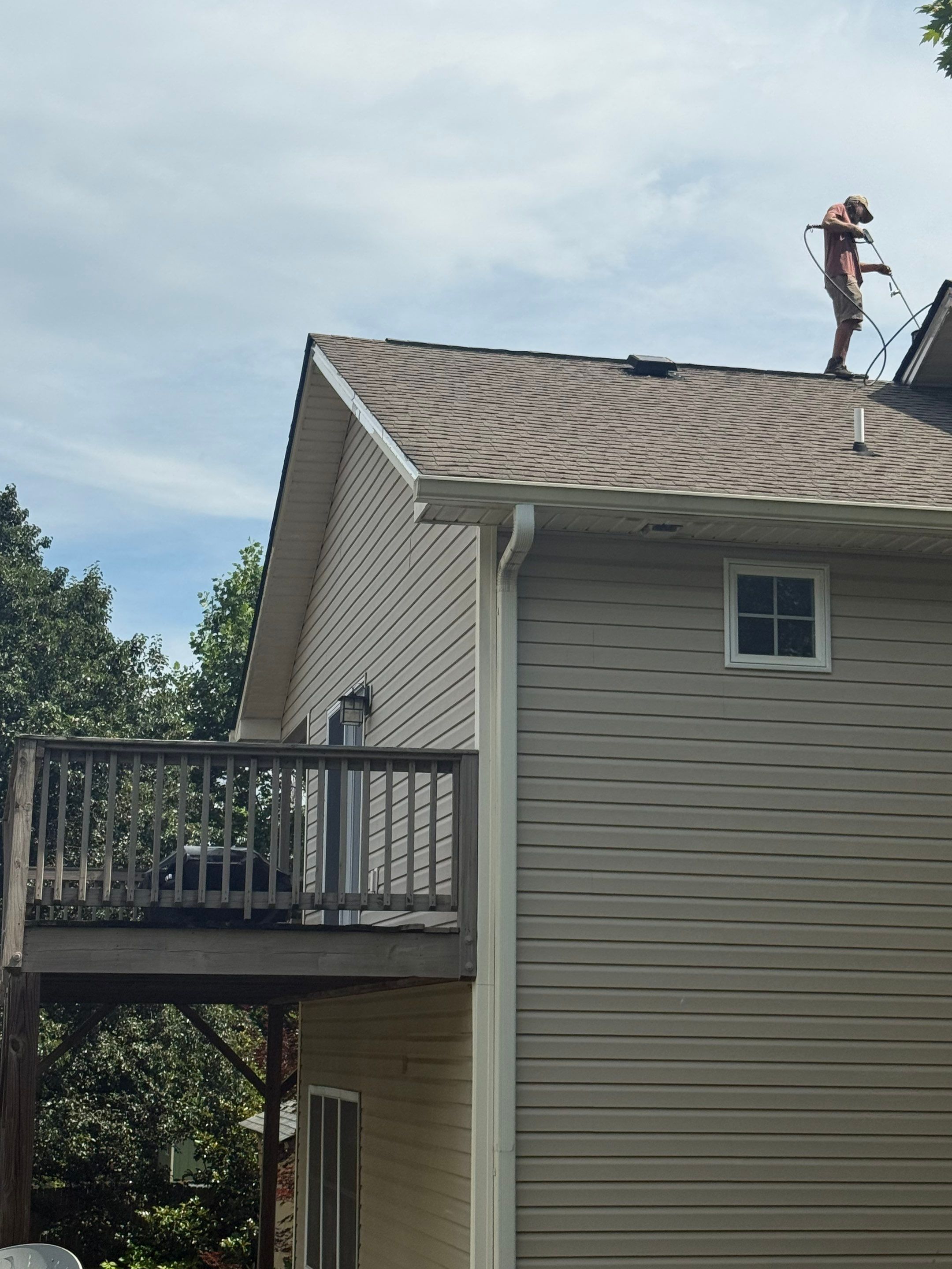 Residential Roof Rejuvenation and Solar Panel Cleaning in Etowah by Bright Home Connections