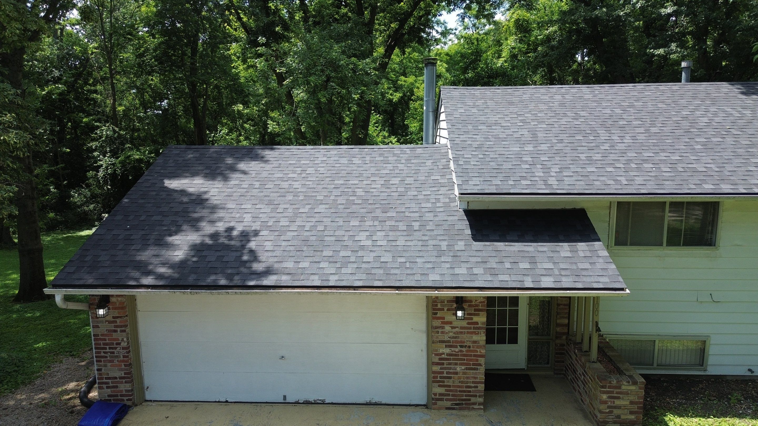 Project in Bloomington by Moss Roofing