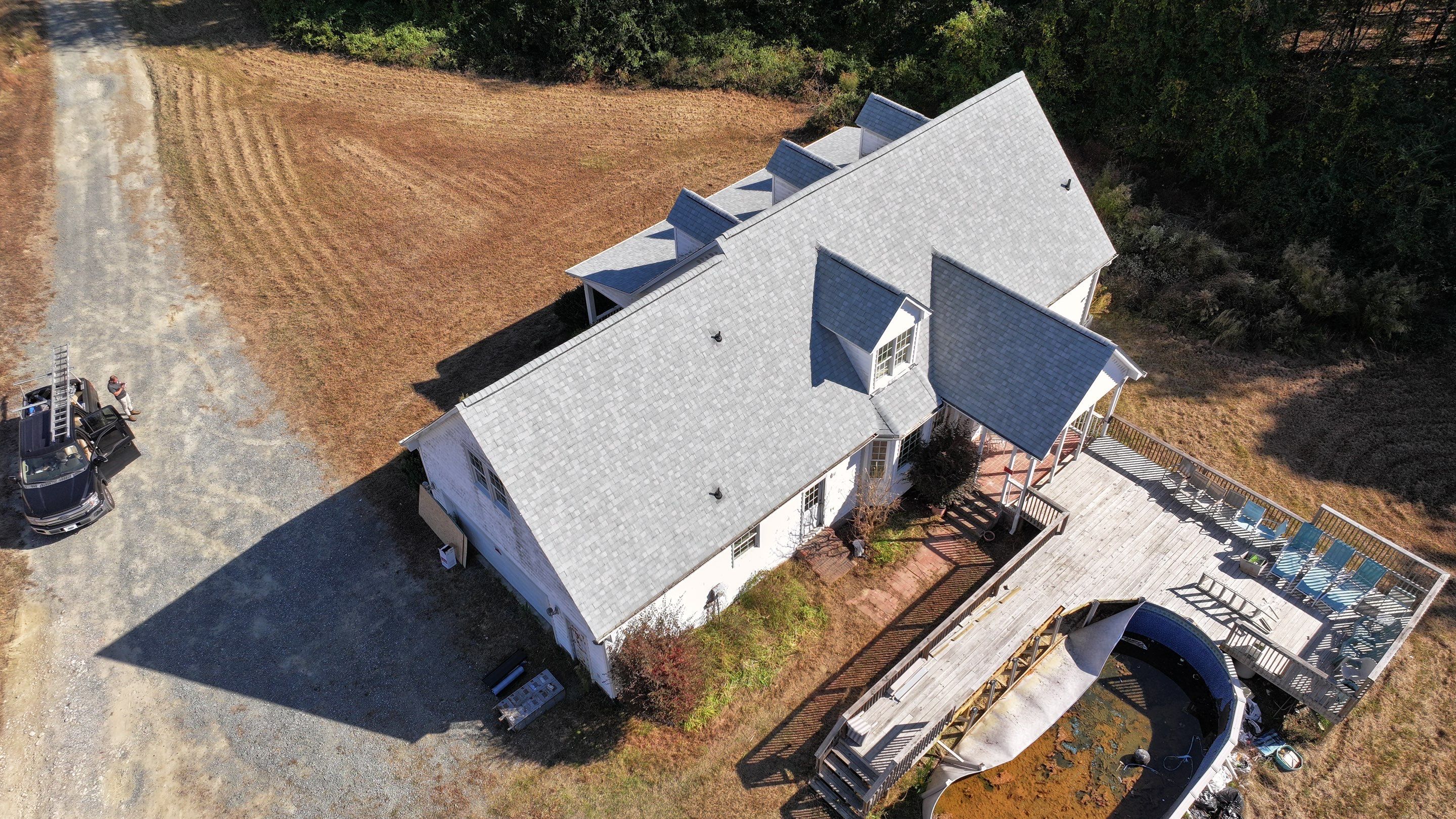 Project in Creedmoor - Certainteed Landmark Silver Birch by Pro Performance Roofing