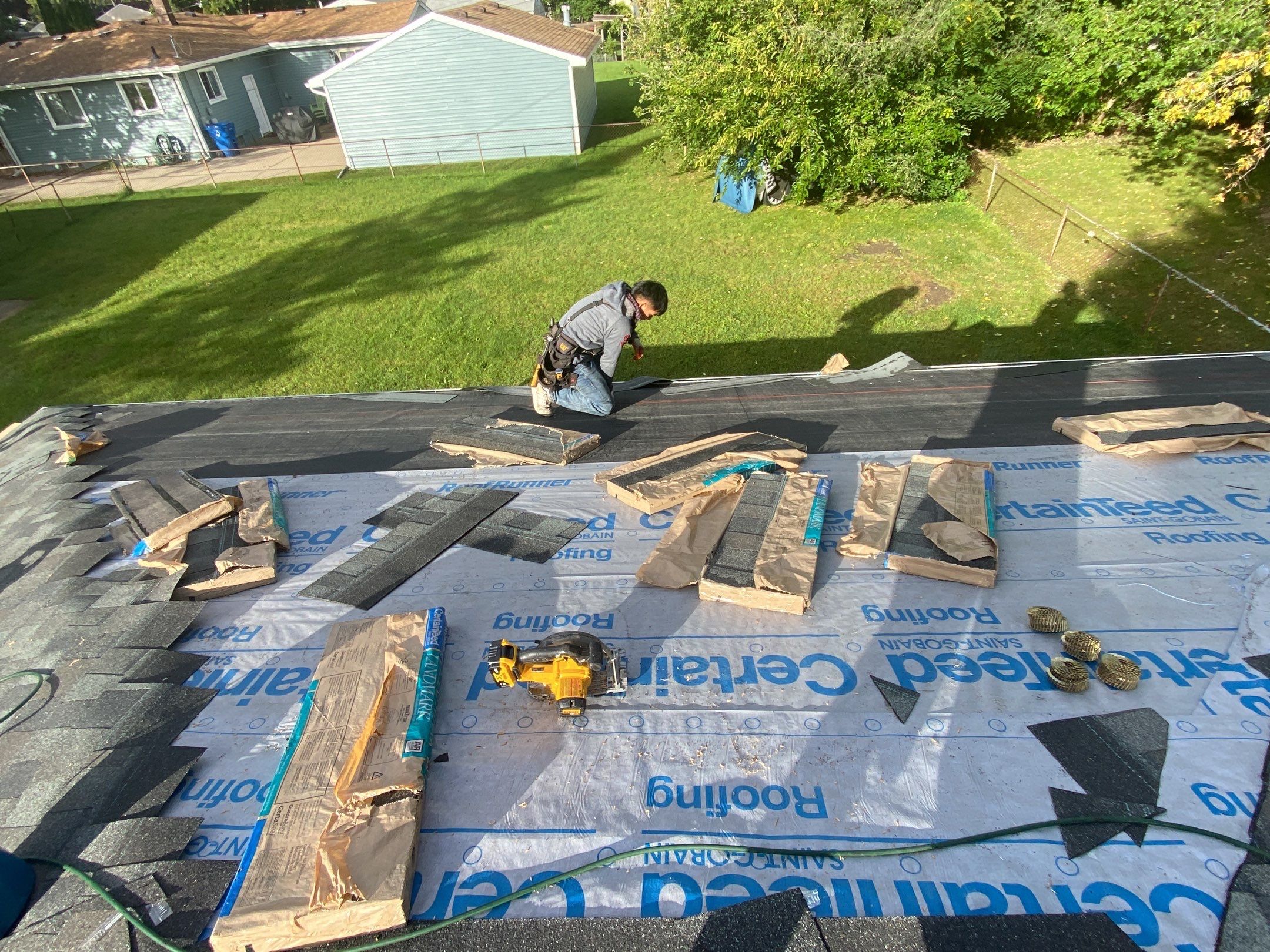 Roof Replacement using CertainTeed Landmark by 180 Contractors