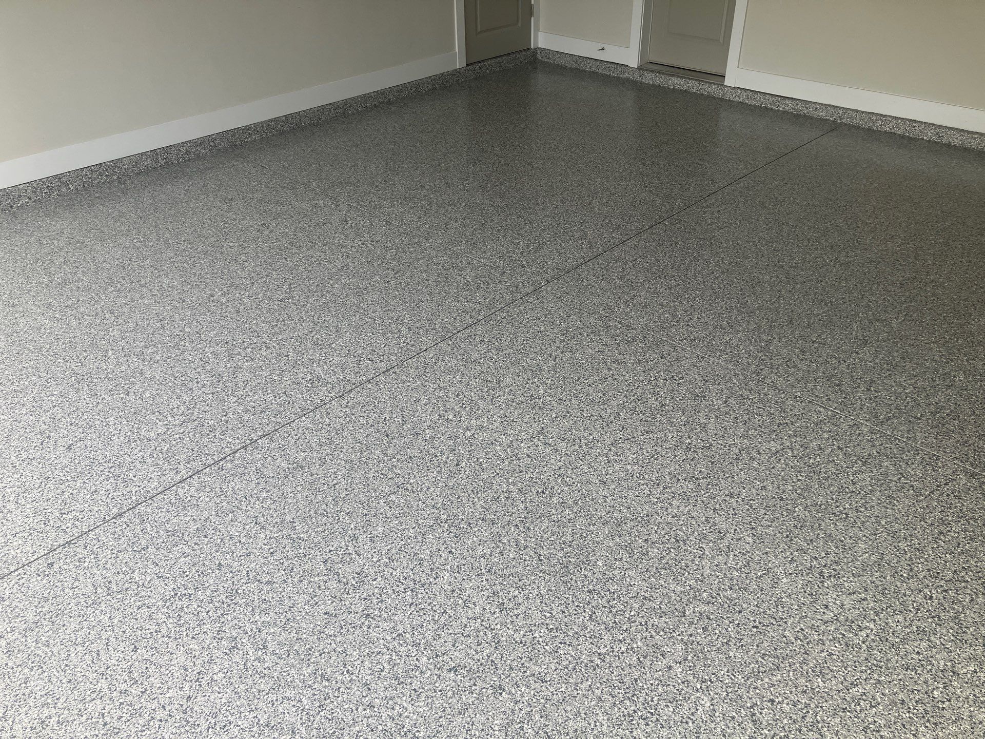 Garage Project in Slate Stone by Cross Creek Concrete Coatings
