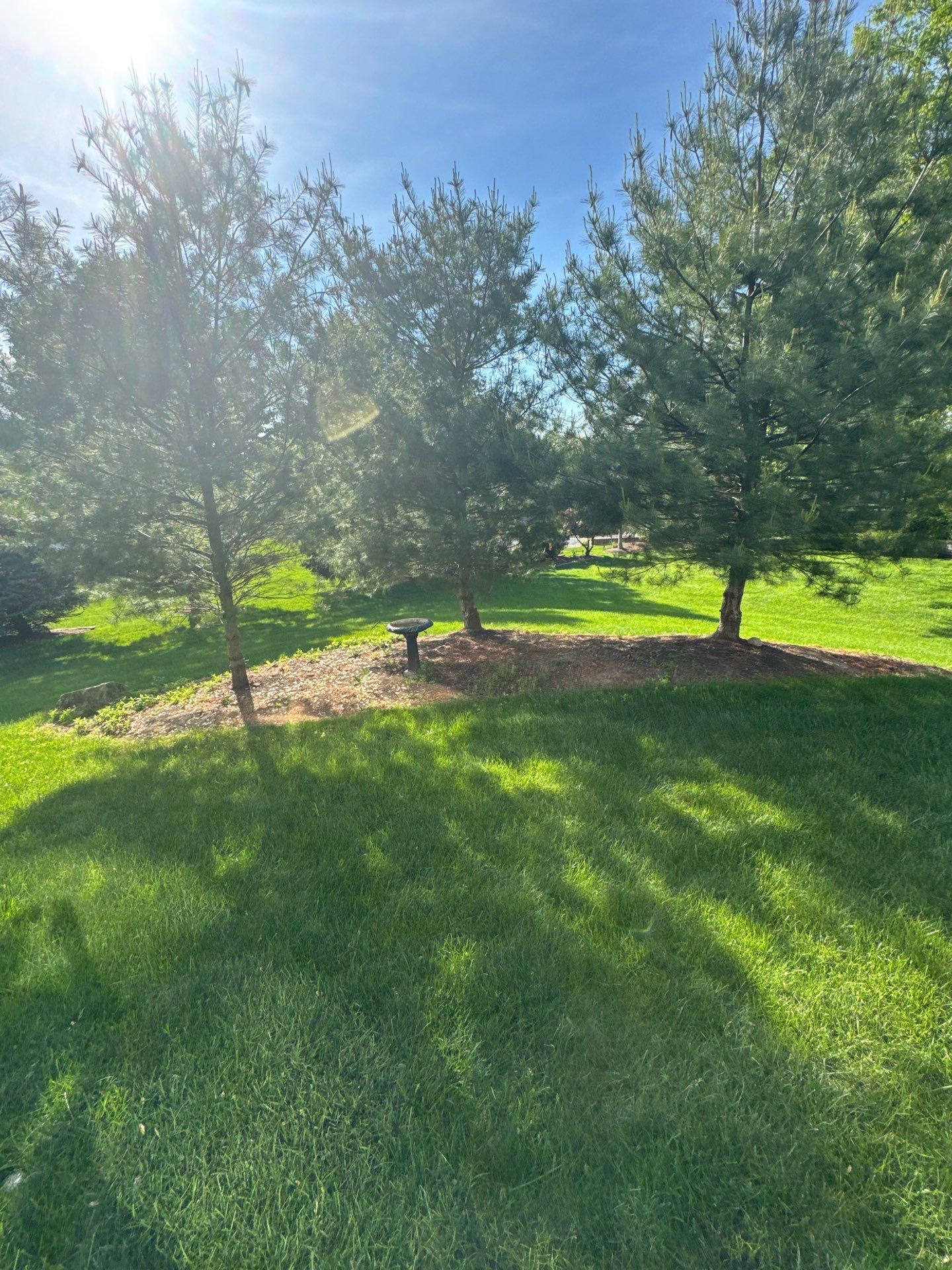 Backyard Retreat: Techo-Bloc Patio + Firepit Lounge by Saylor’s Lawn & Landscape