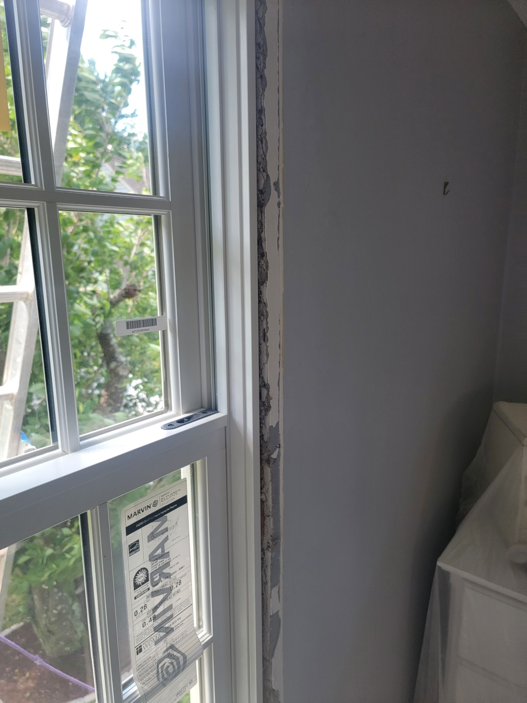Siding Installation using James Hardie. New ThermaTru entry door and Marvin windows by UBrothers Construction