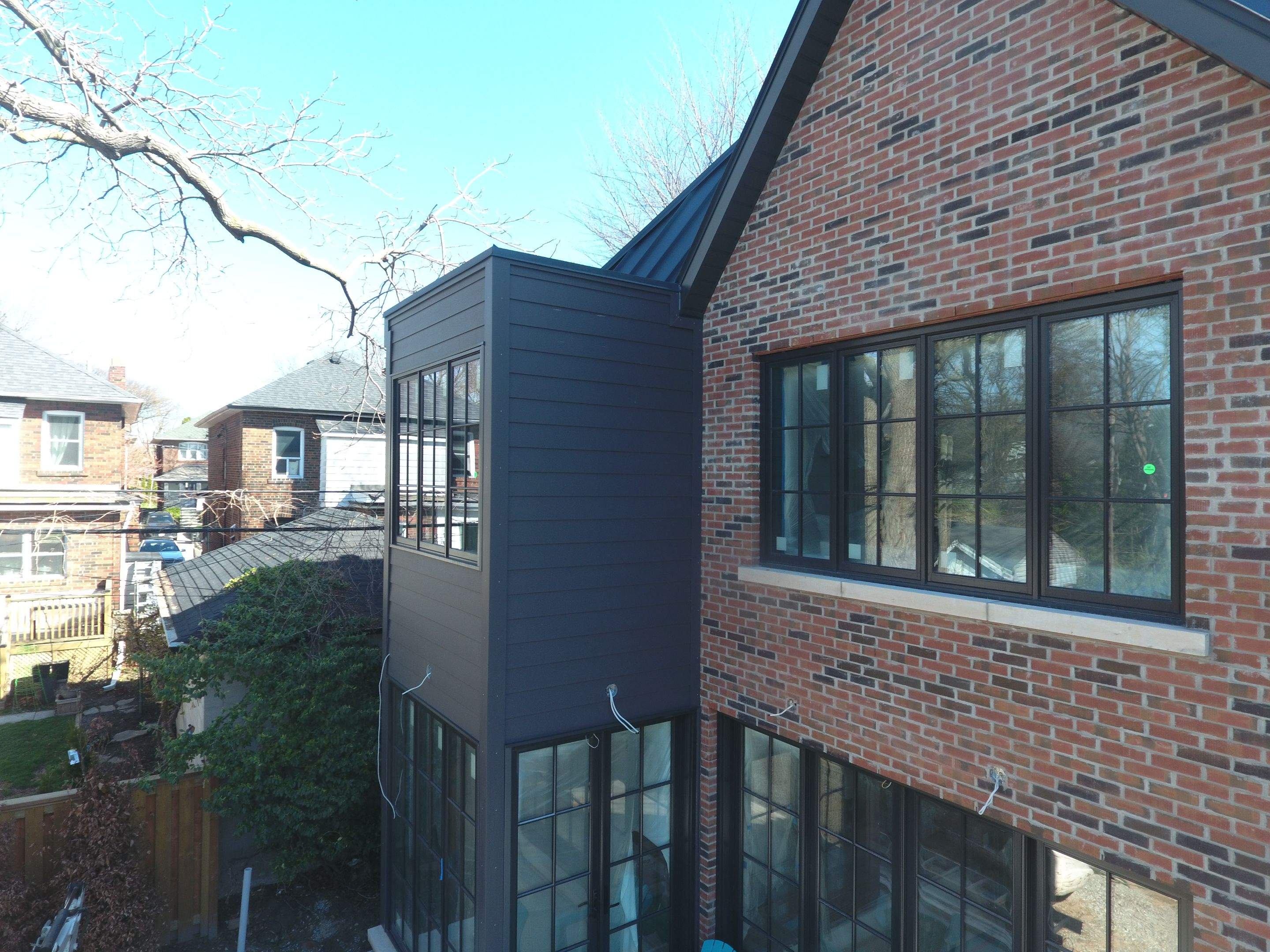 New Home Construction using 24 Ga Standing Seam Metal by Jay Carter Roofing & Sheet Metal