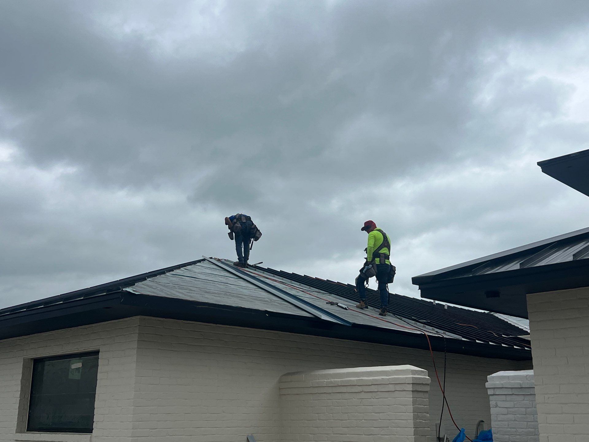 Megalodon Metal Roof on Corpus Bay by Bayfront Roofing and Construction