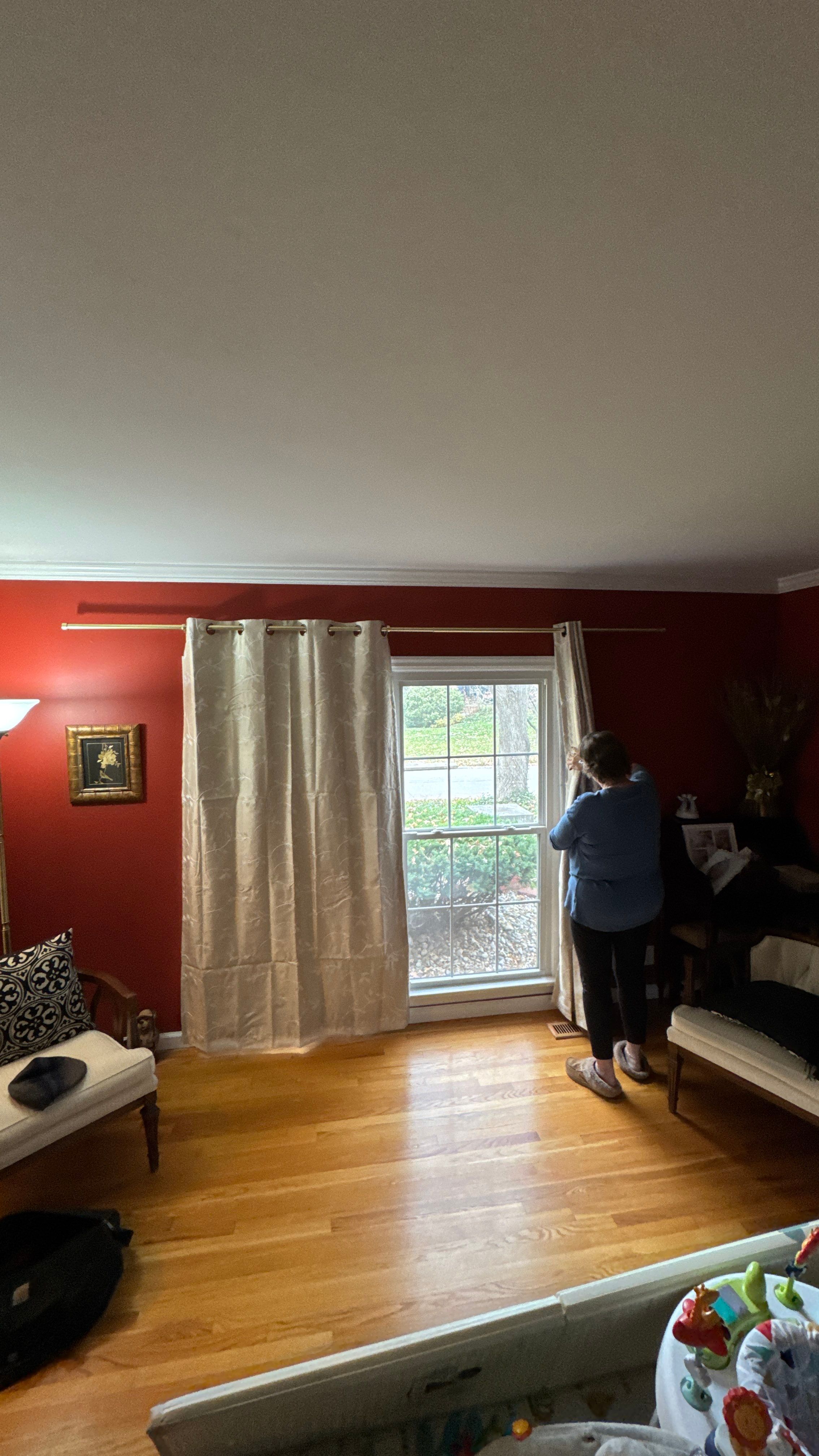 Handyman Project - Hanging Curtain Rods