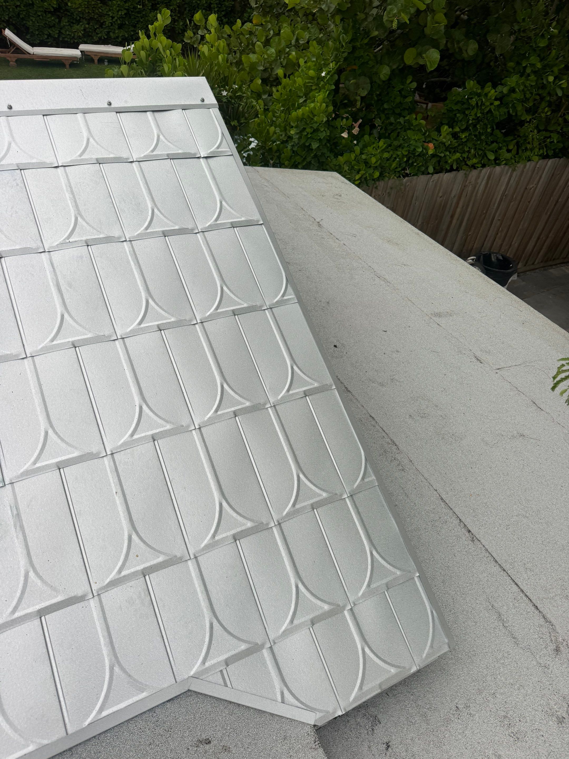 24ga 1" Nail-Strip Mill Finish by Total Roofing System The Metal Roof Experts