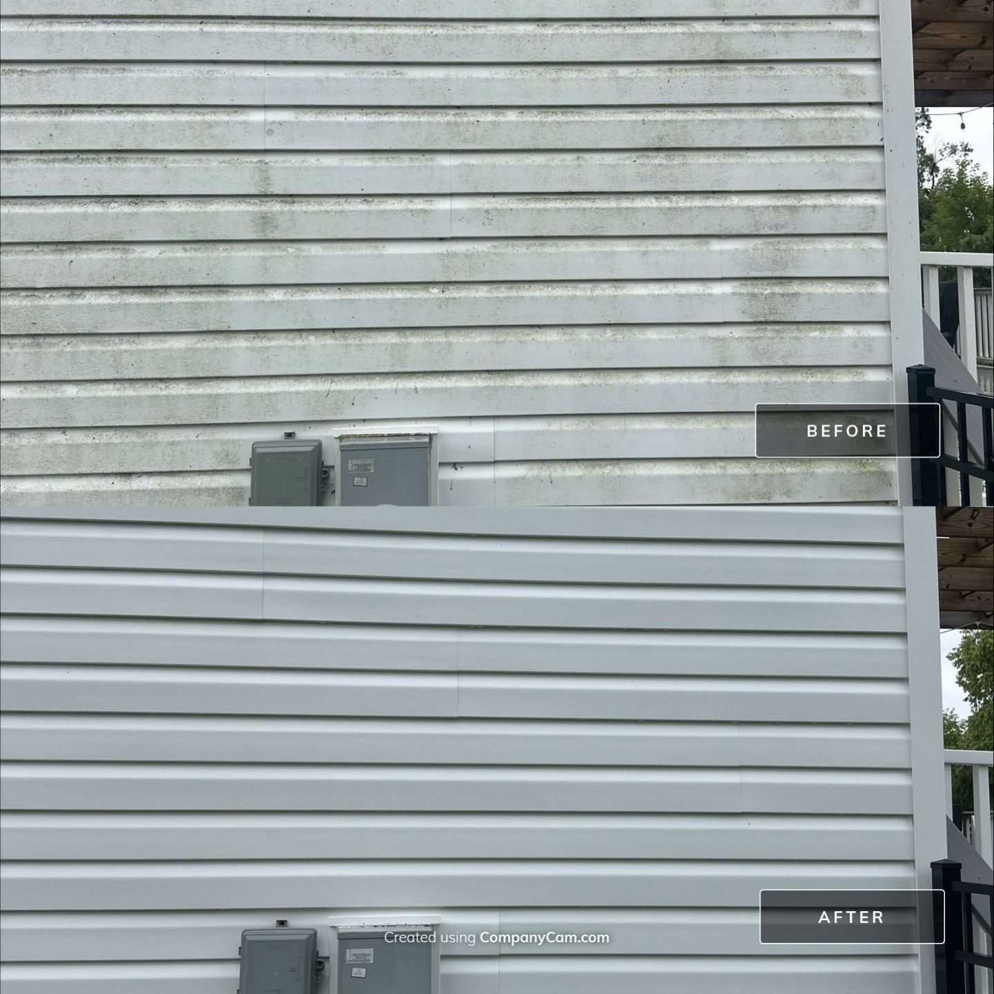 Project in Wauconda by Simmons Power & Soft Washing