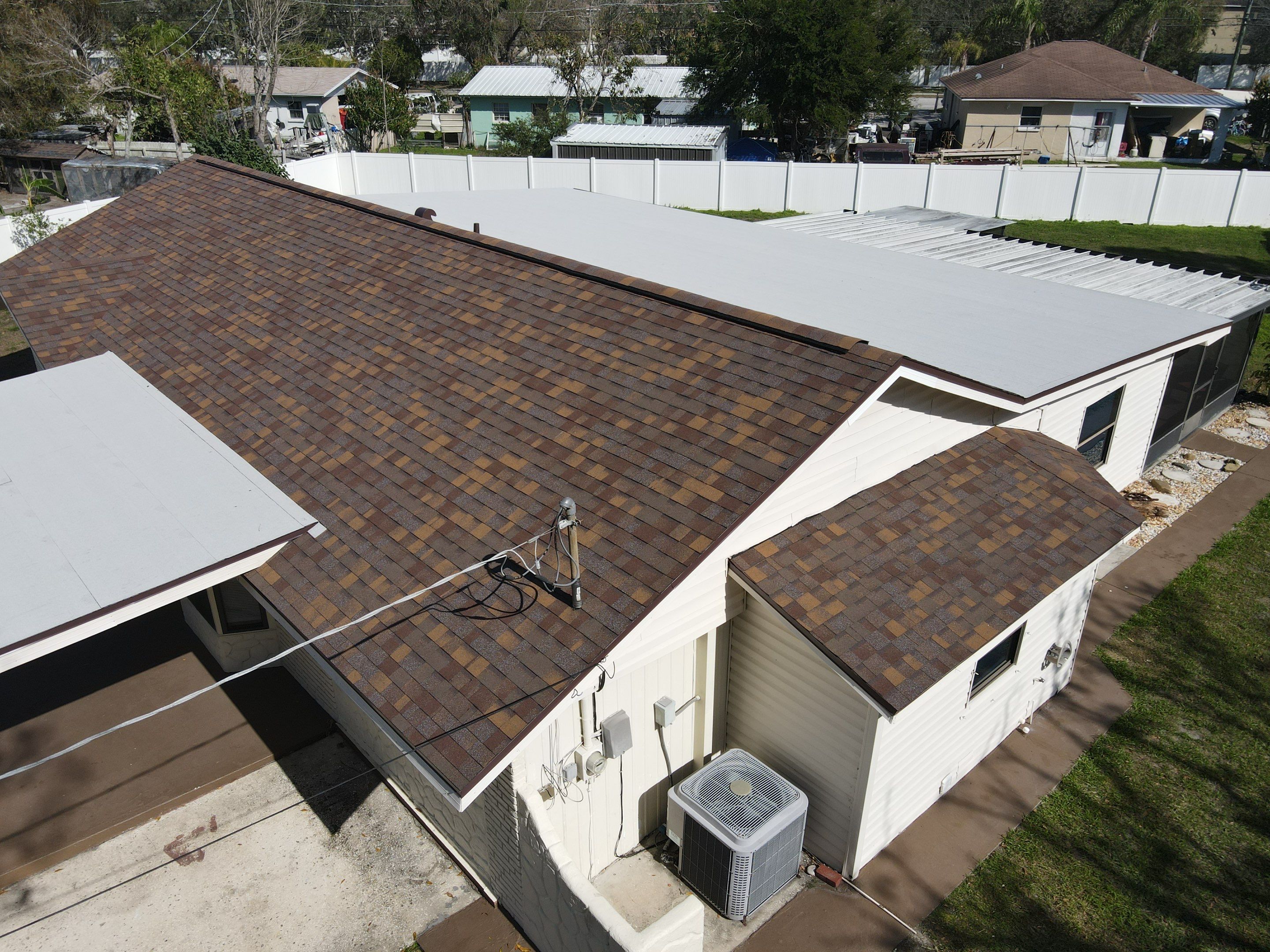 Roof Replacement in Ruskin FL. by Steadfast Roofing 