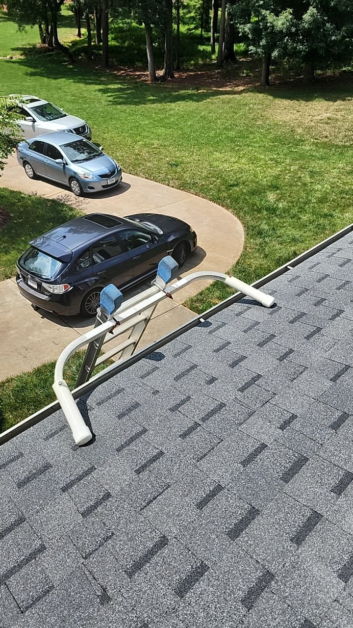 Gutter guard instalation  by G&H Home Tech Pros LLC
