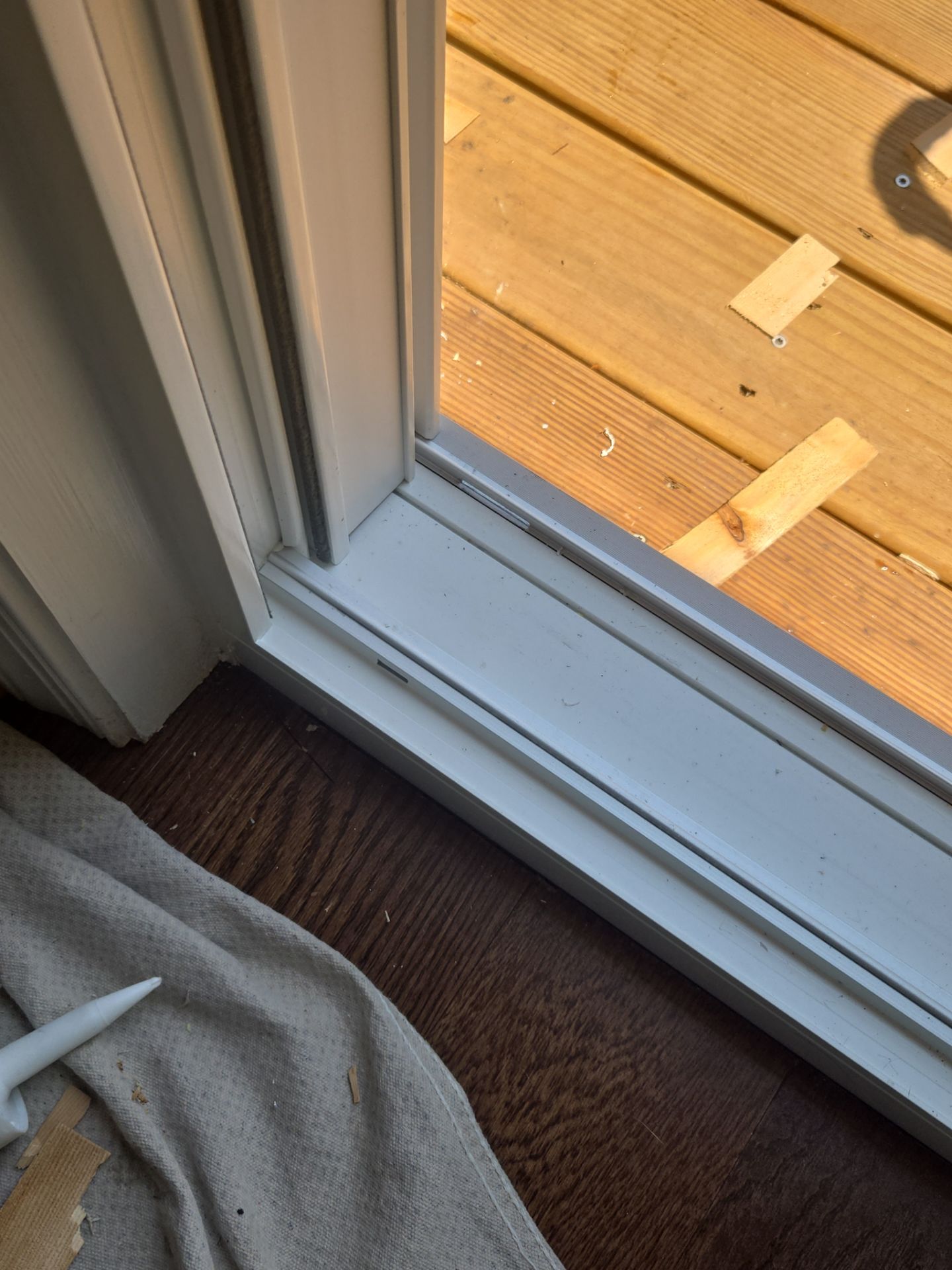 Sliding door with extra waterproofing by Window Depot of Annapolis