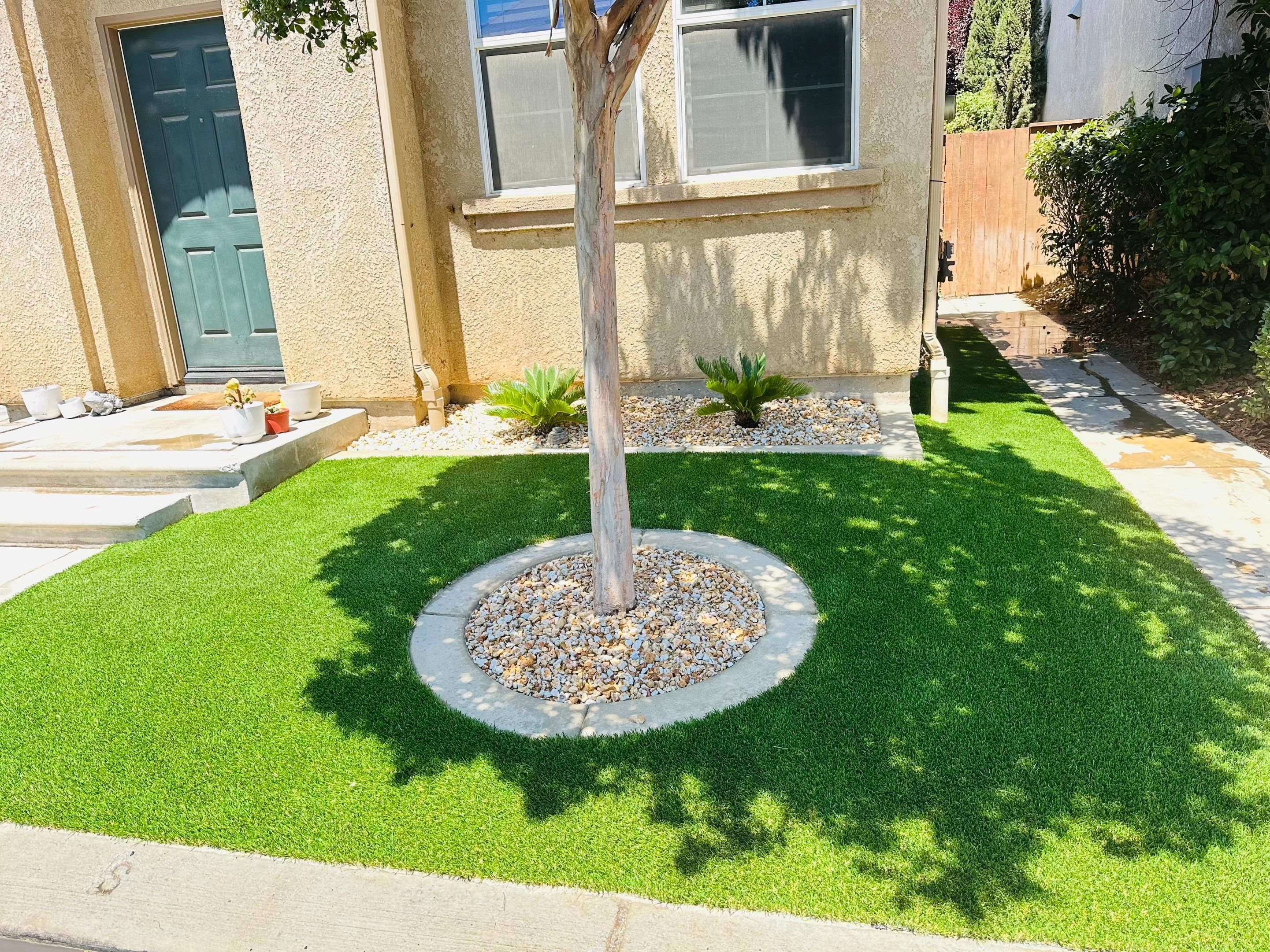 SYNTHETIC GRASS IN FRESNO CA by SAVING PRO LANDSCAPING INC