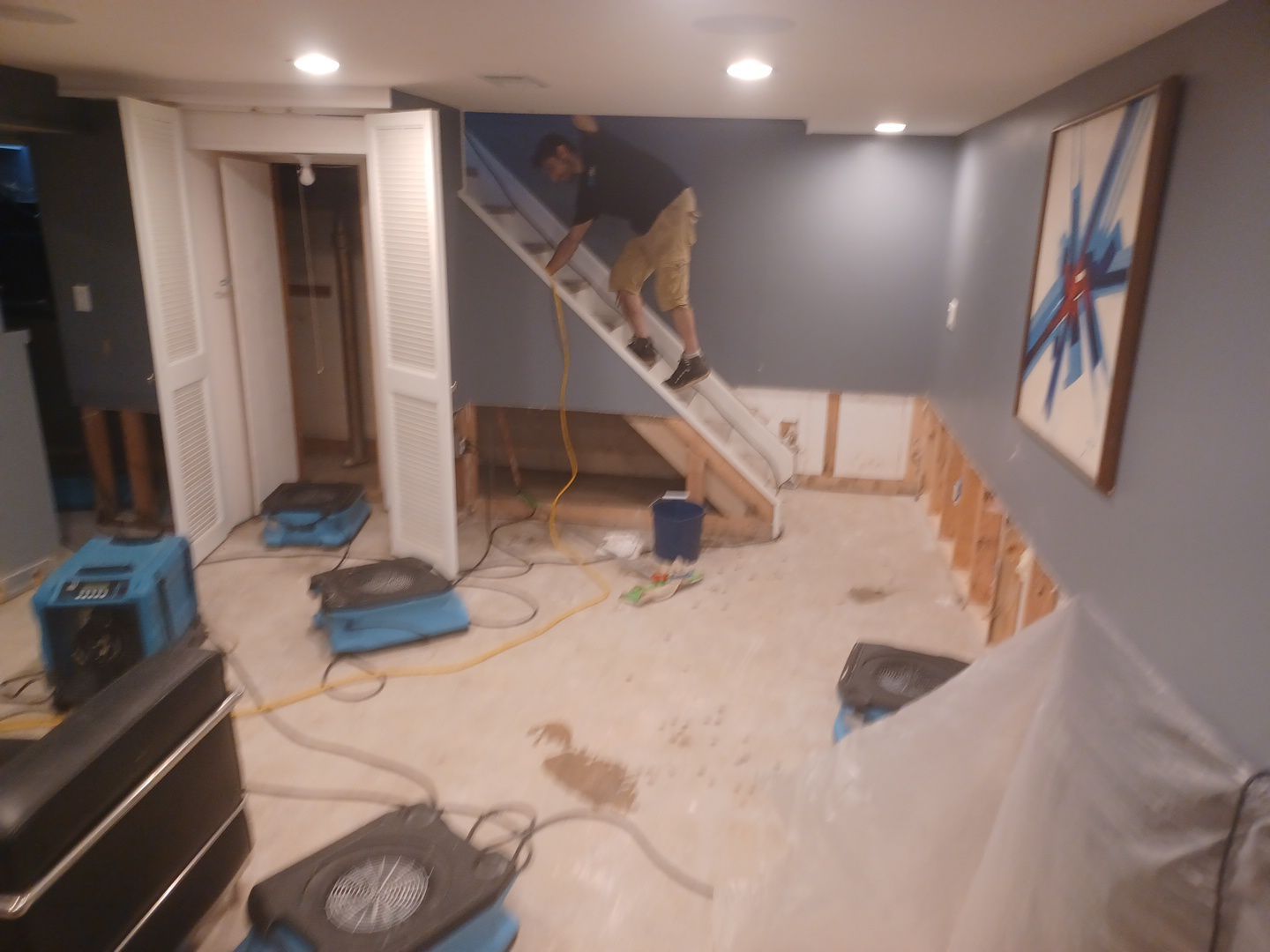 Project in Beverly Hills by EzDry Water Mitigation & Property Restoration