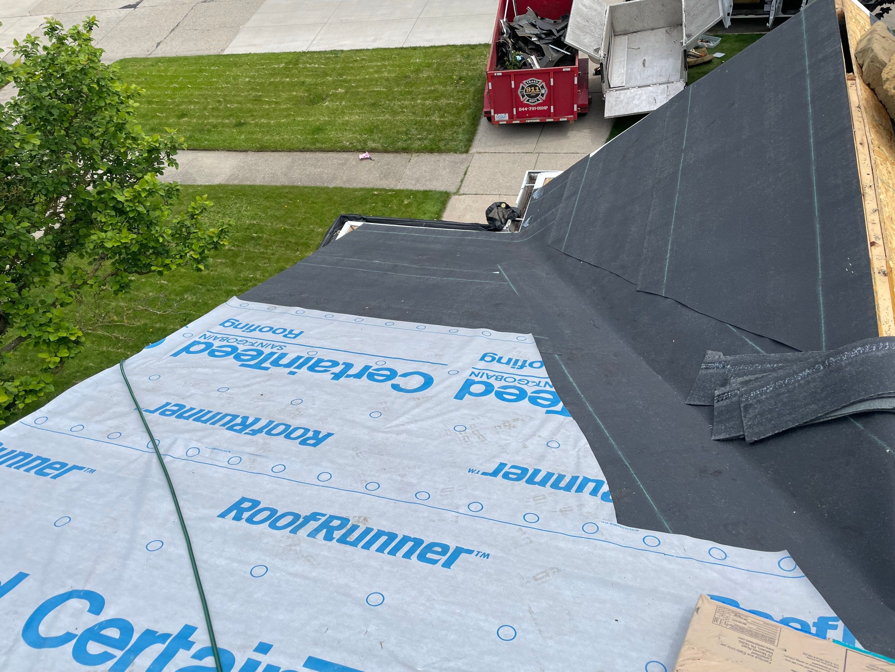 Project in Berkley by Eave Roofing