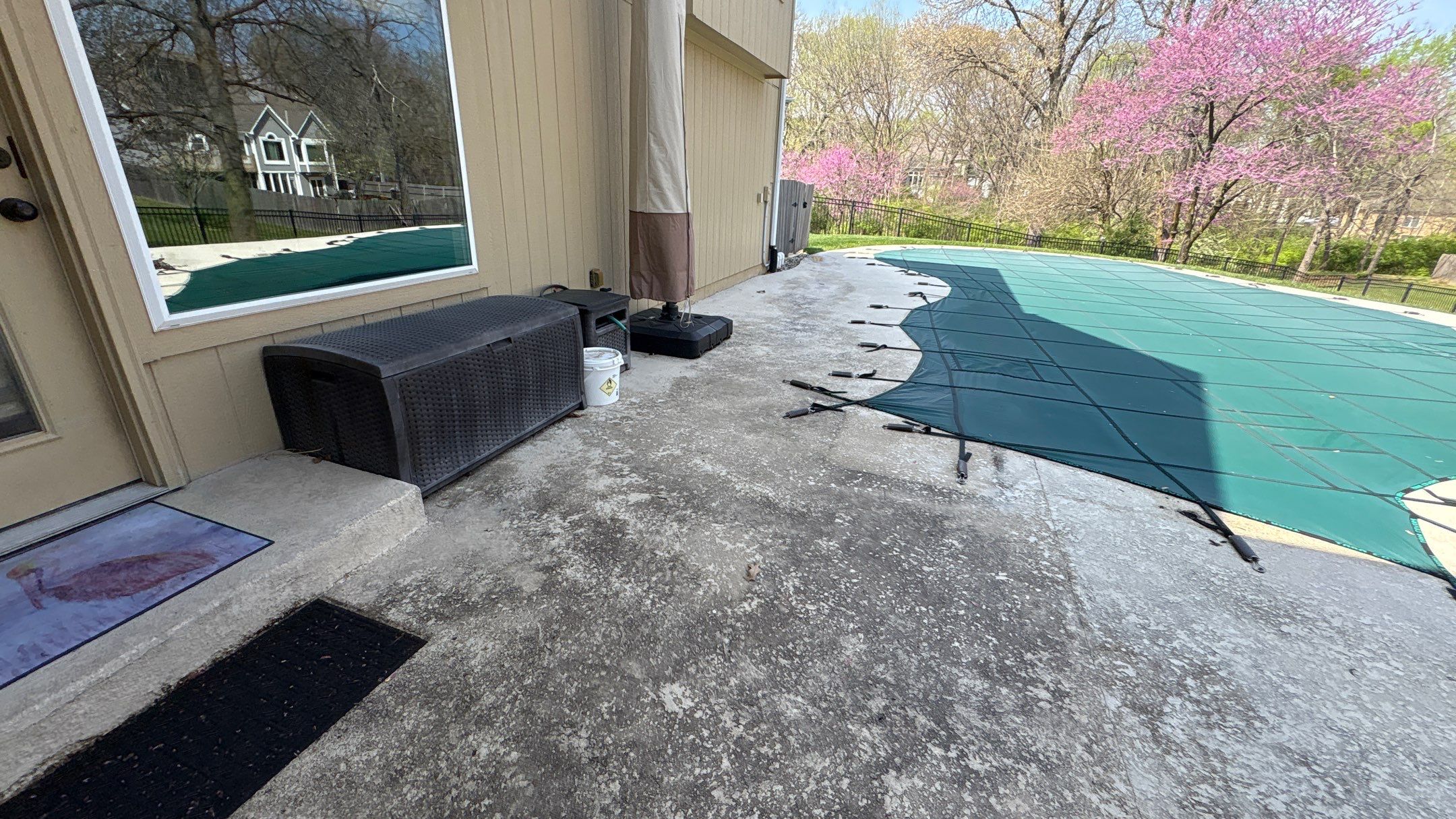 Pool Deck Refresh- Kansas City, MO by Big Red Decorative Concrete, LLC