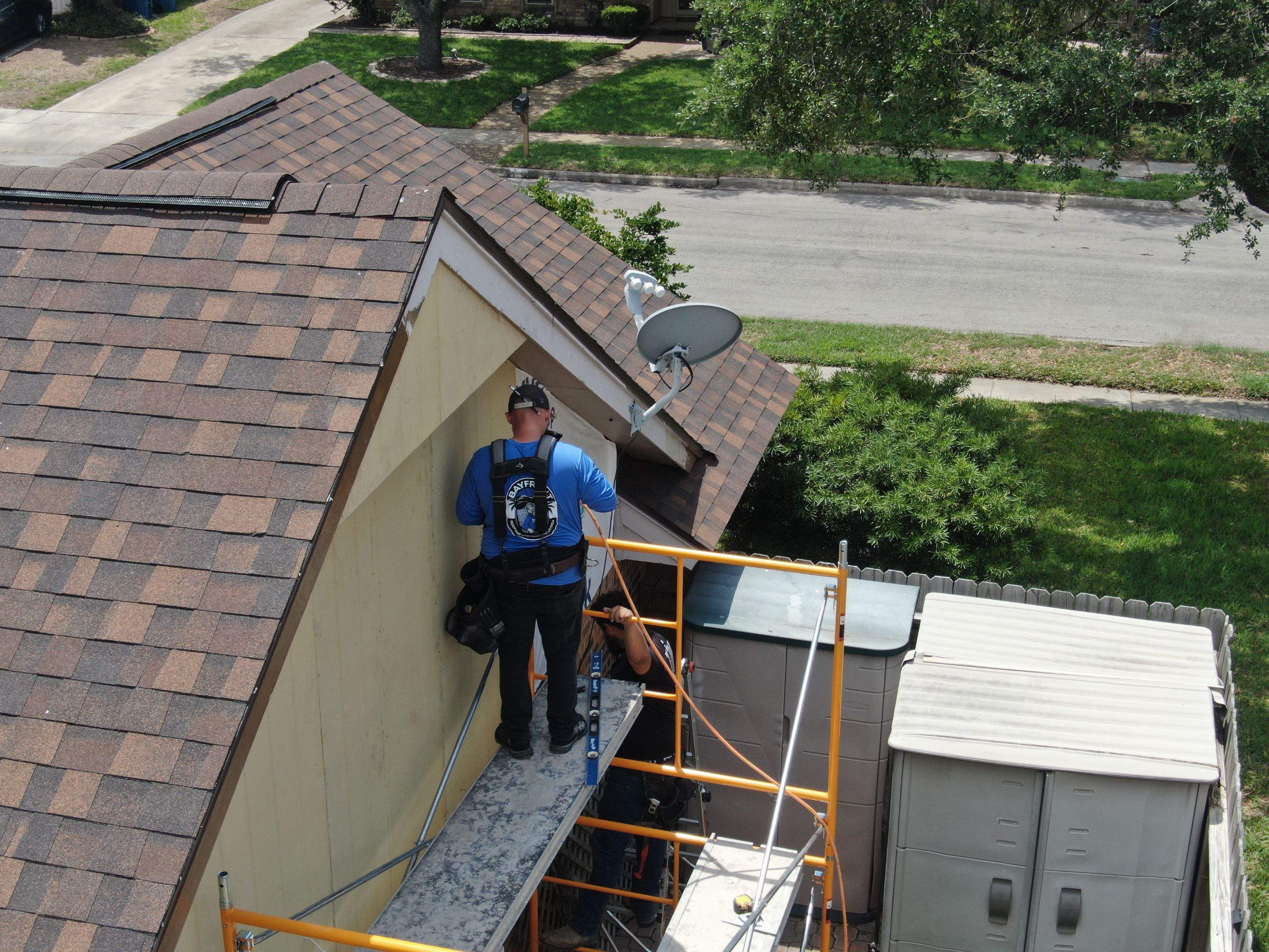 Portland Texas Exterior Remodel by Bayfront Roofing and Construction