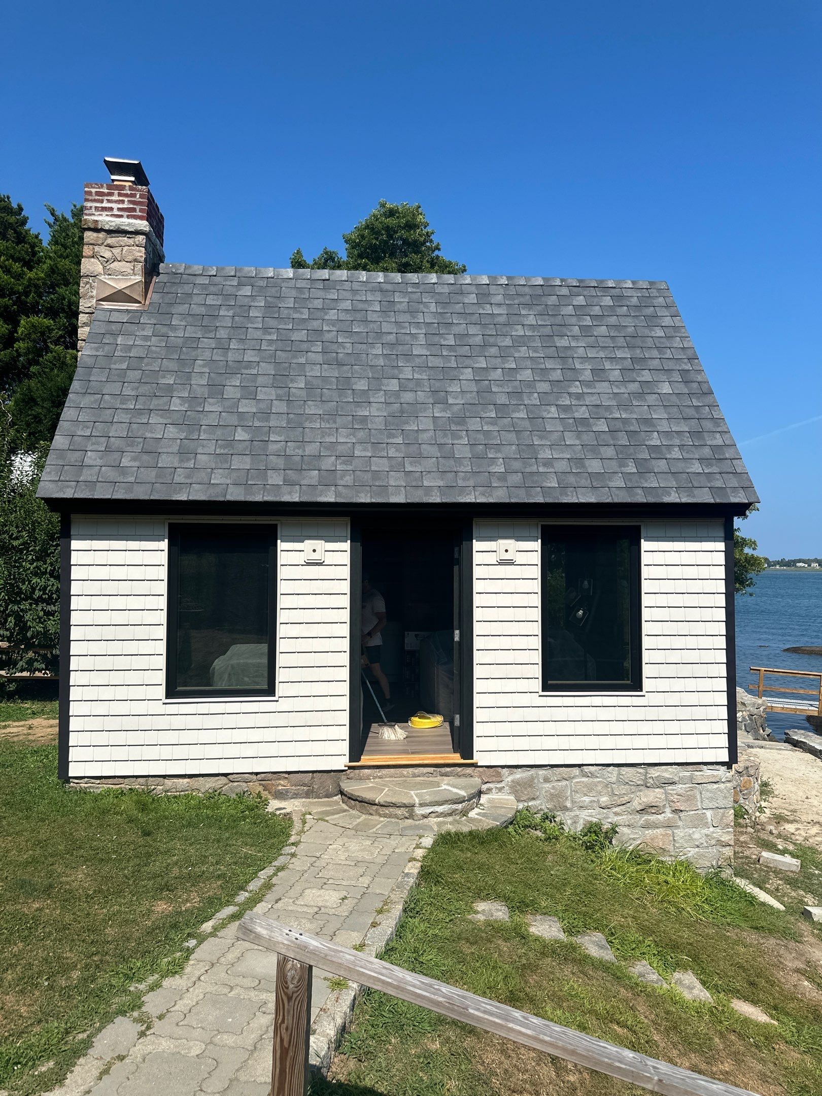 DaVinci Slate, Copper & Cedar Impressions - Private Residence by Rinaldi Brothers