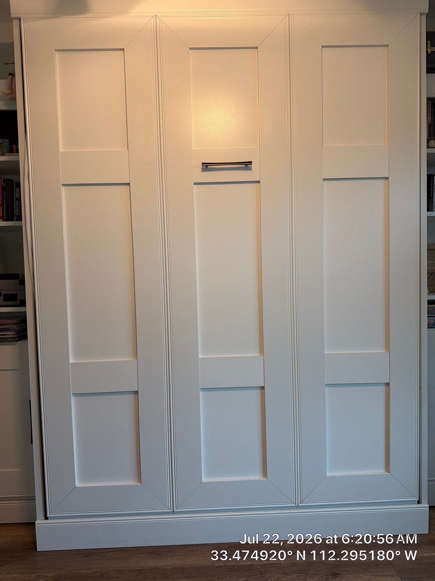 Home Office Setup and Murphy Bed Installation in Avondale by CompanyCam Sales Demo