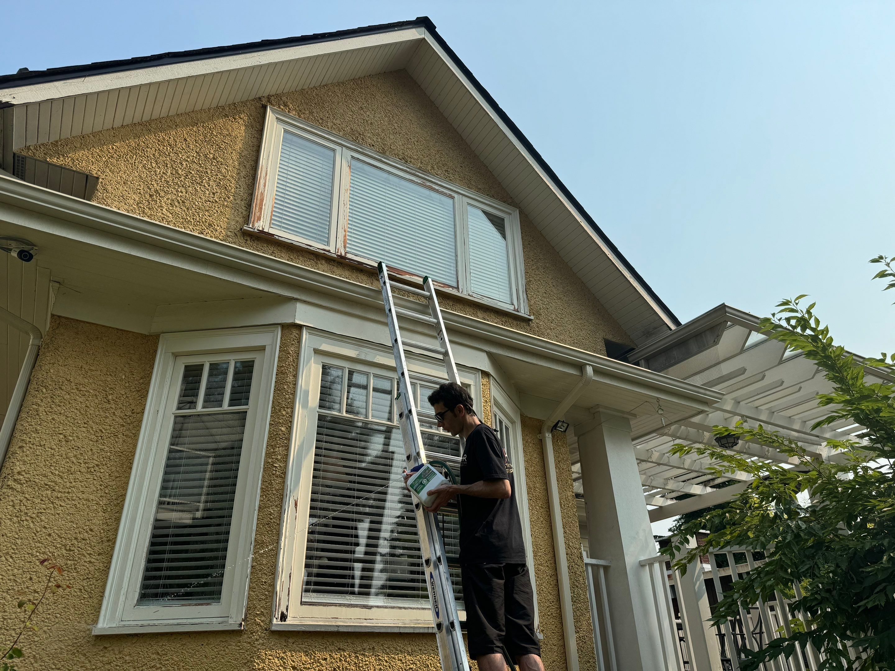Fascia & Trim Painting - 25th st-  West Vancouver by YVR Construction Group