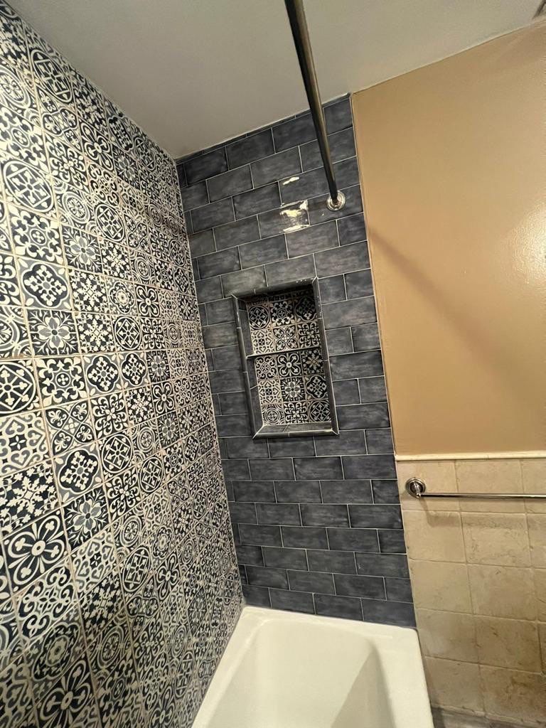 Bathroom Remodel using Tile by Home Concepts Construction