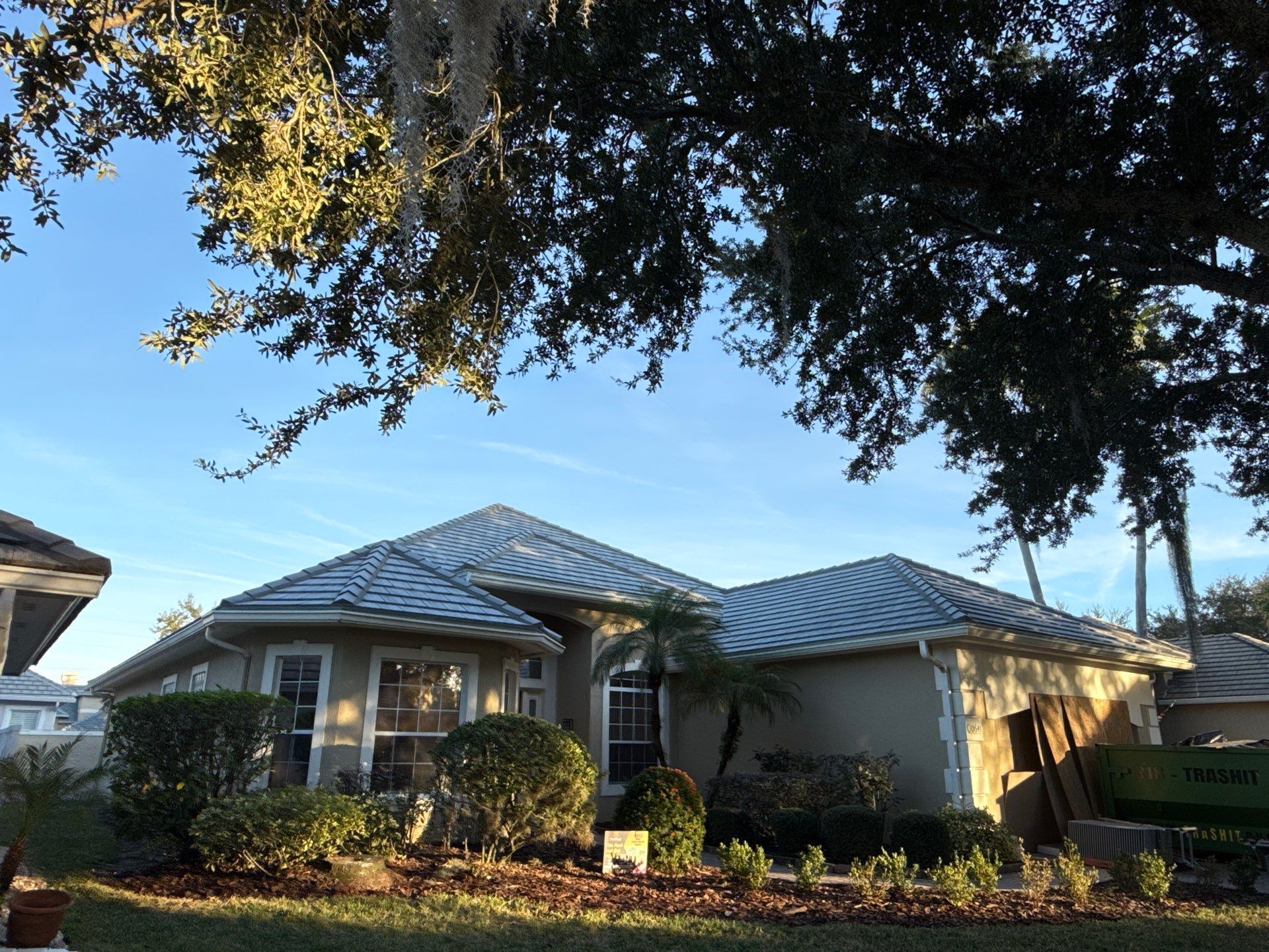 Complete Tile Roof Replacement and Structural Decking Repair in Orlando by Fortified Roofing Solutions Corp.
