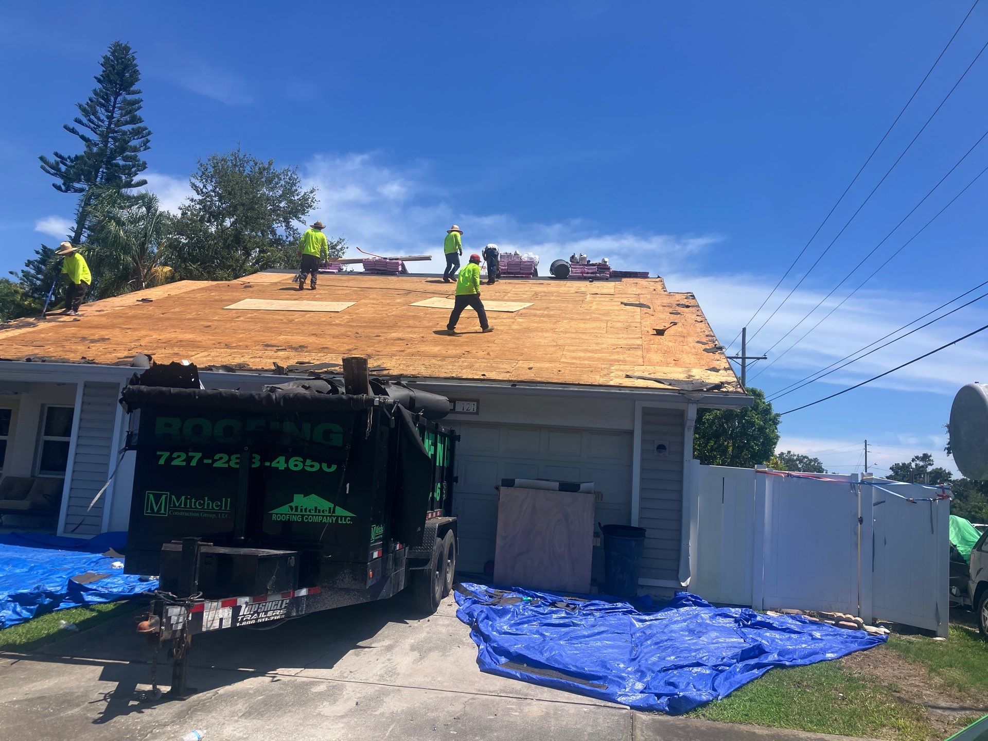 Project in Seminole 33776 by Mitchell Roofing Company LLC
