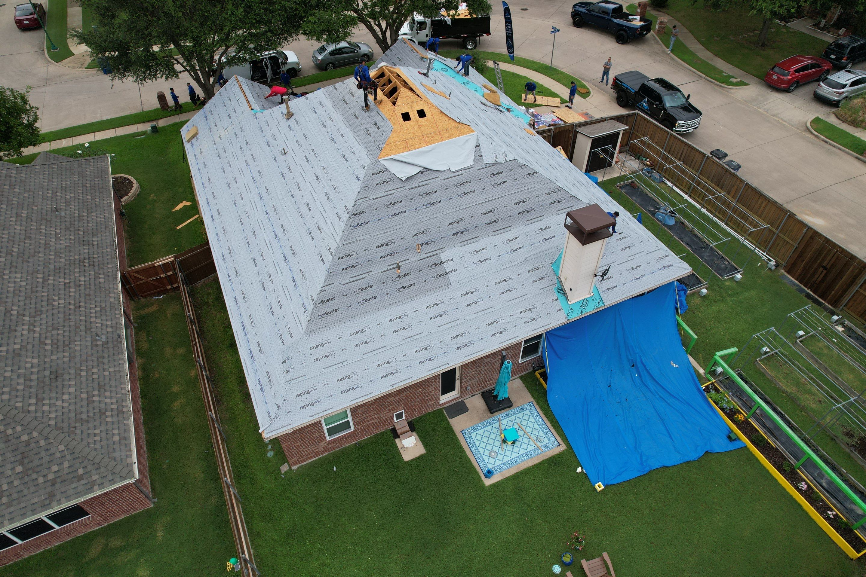 Project in Wylie by Zeus Exteriors