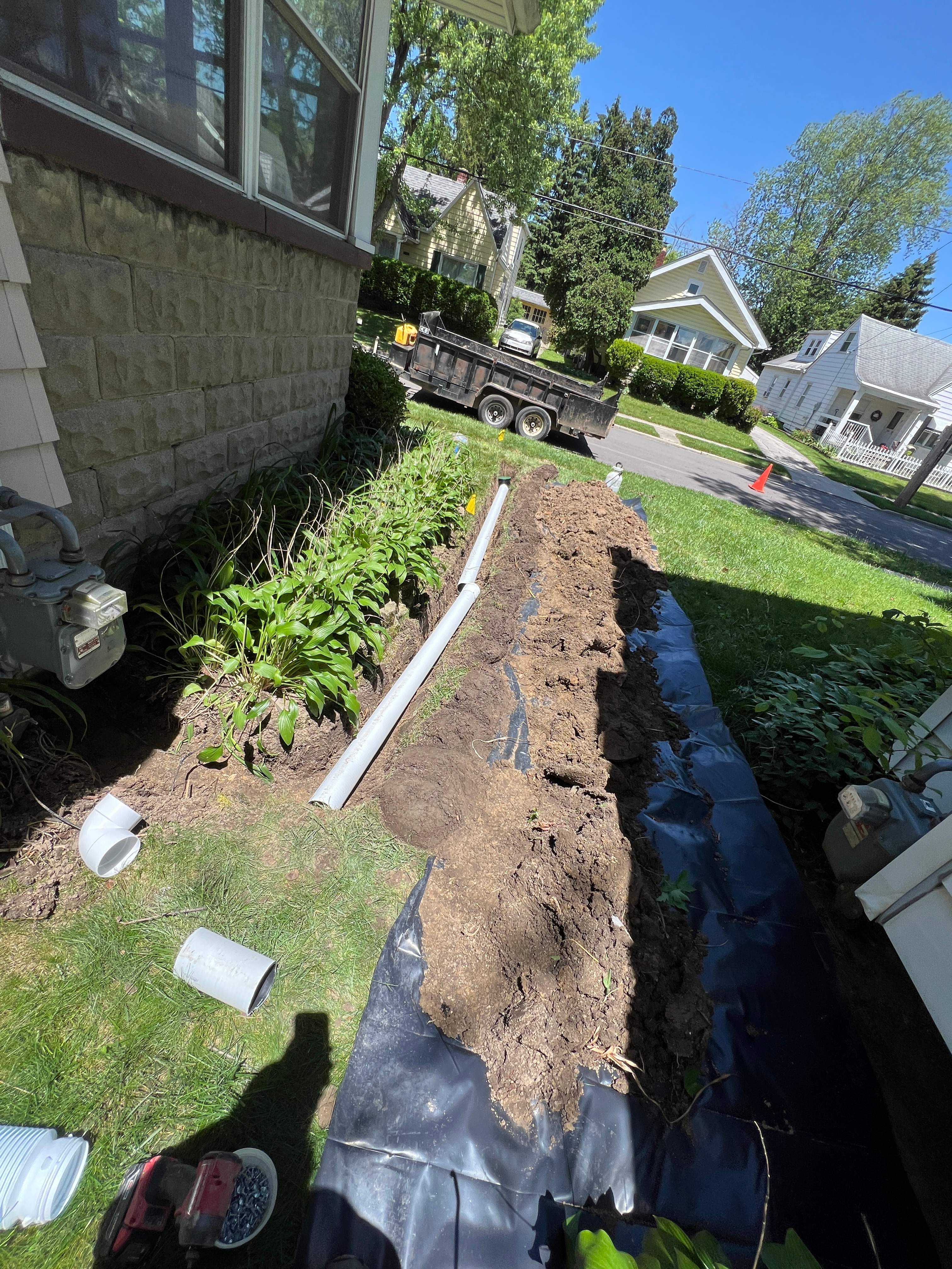 Helical Piers using Helical Deep Foundation Footings by Toledo Basement Repair