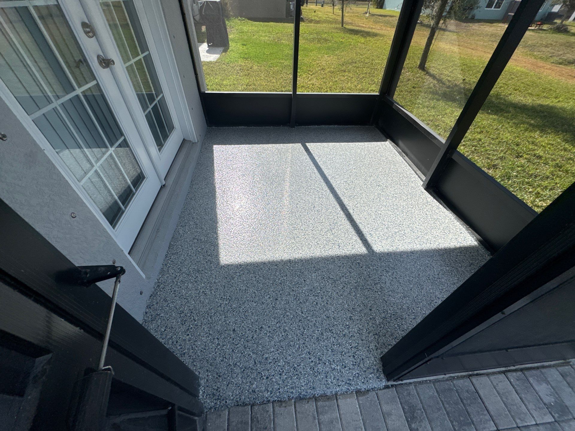 Odessa, FL Lanai Transformation by Performance Floors & Coating