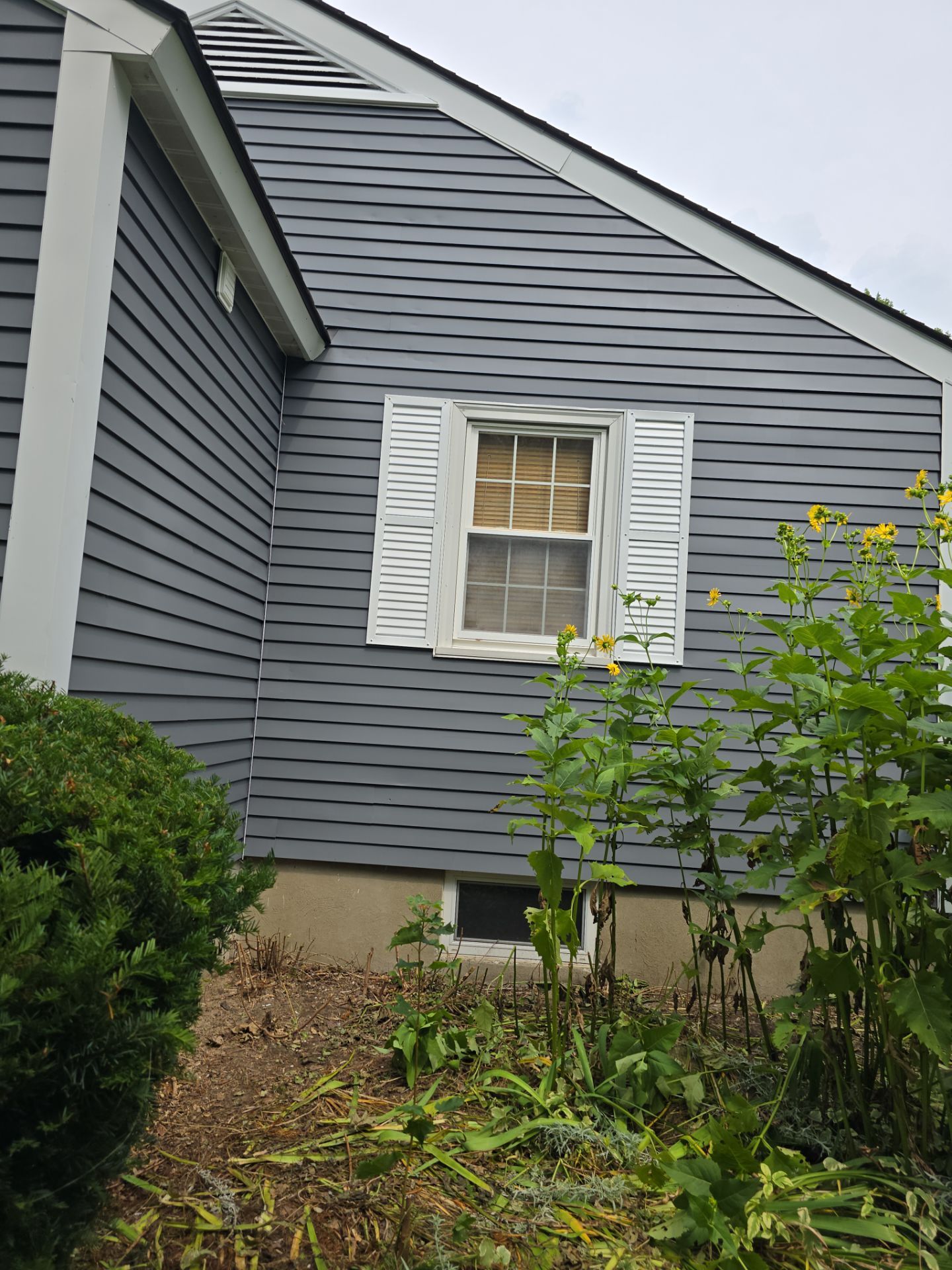 Exterior Painting using Benjamin Moore Regal Select by The Persnickety Painters