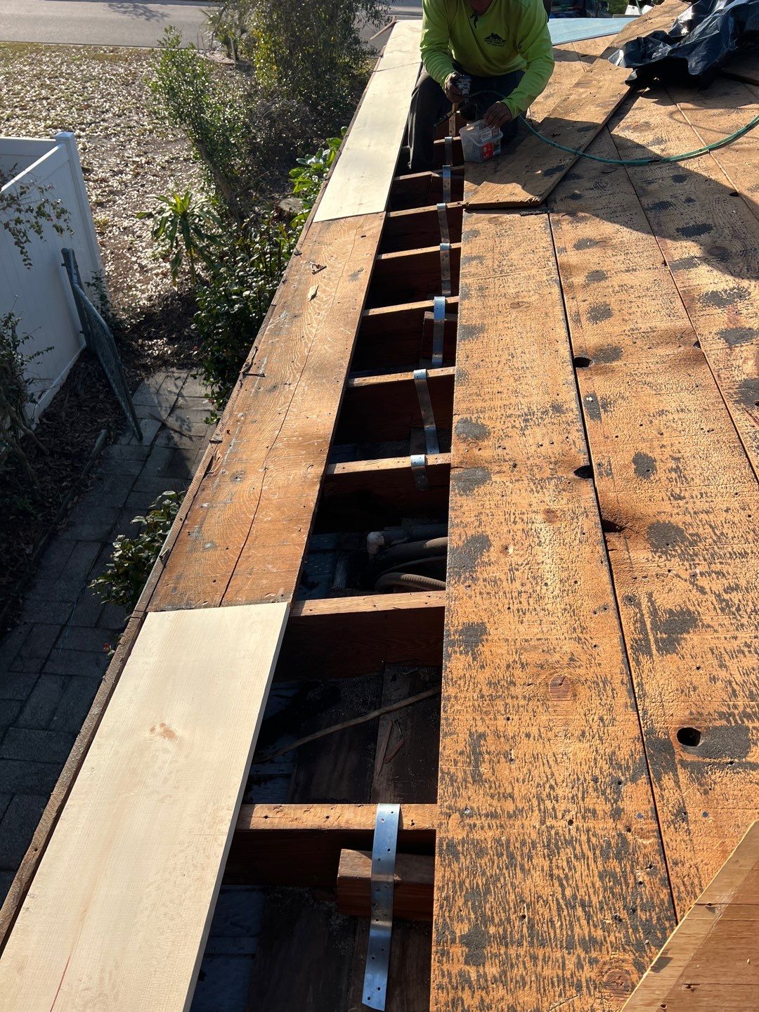Project in St Pete 33712 by Mitchell Roofing Company LLC 