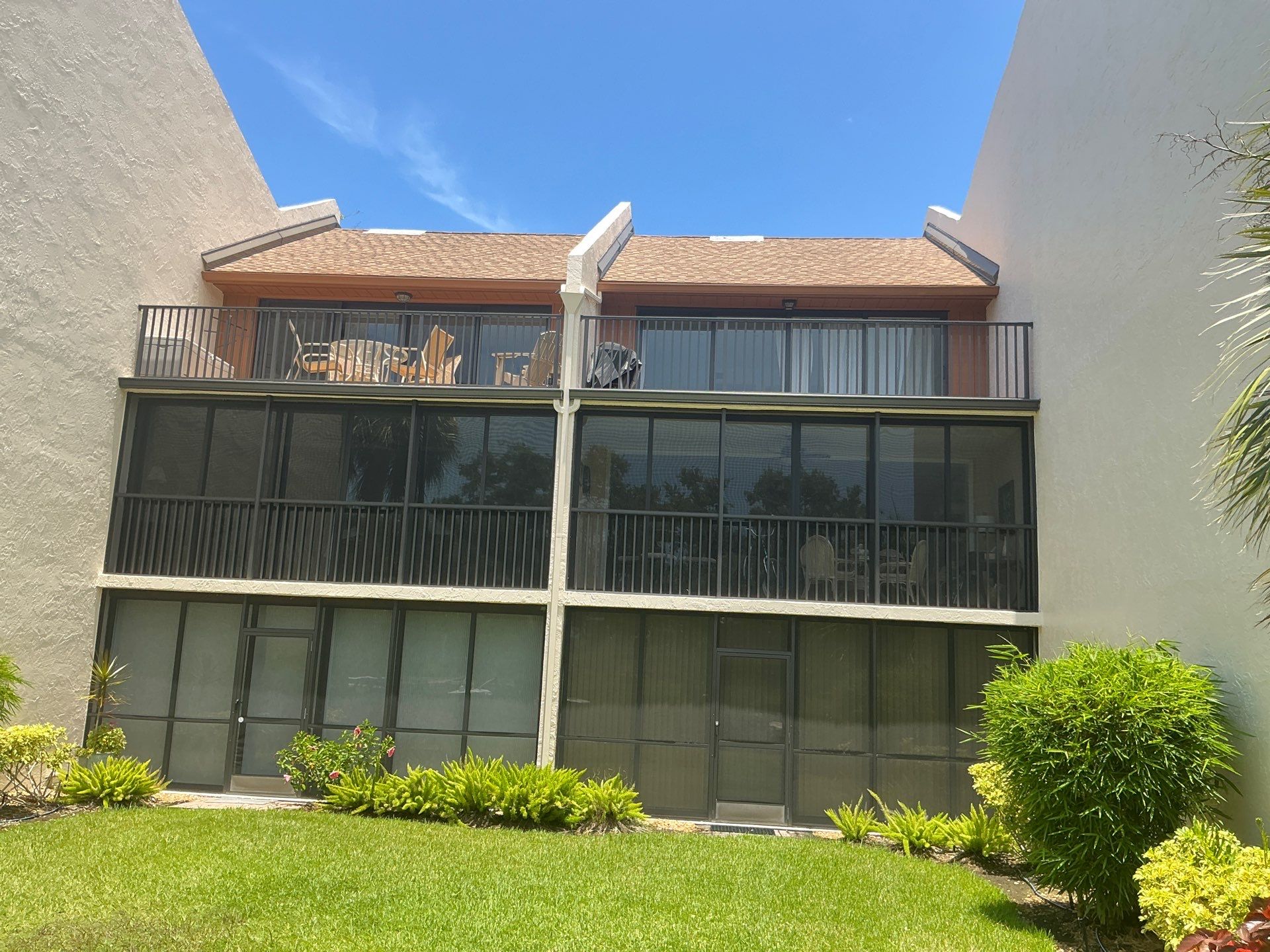 Downspout Installation Project in Sarasota FL by Gutter Professors