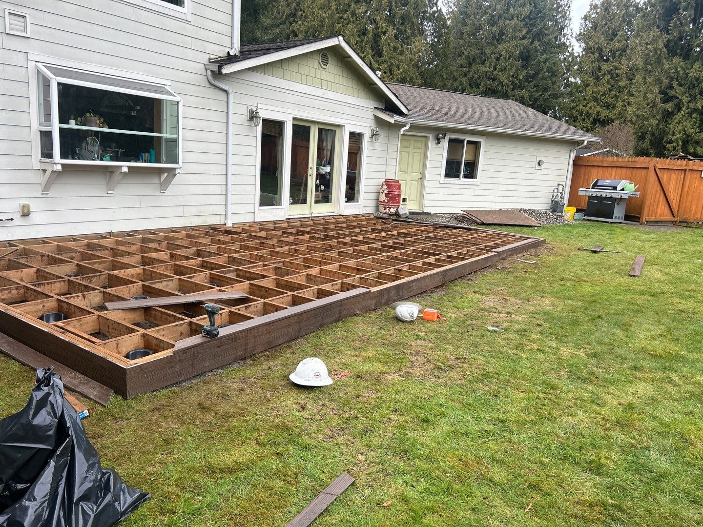 Daniel | Back Deck Installation  by Jireh Asphalt & Concrete Inc 