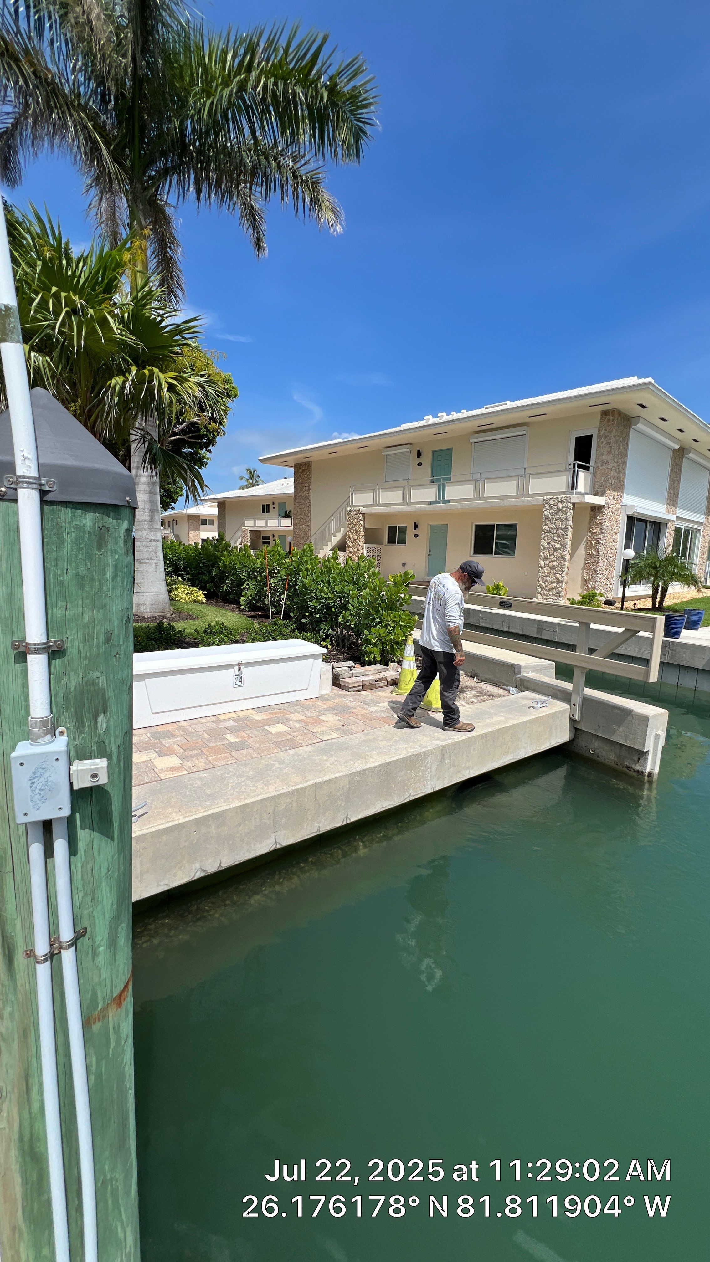 Naples Condo Complex Stormwater System Maintenance and Hurricane Cleanup by APS Power & Water