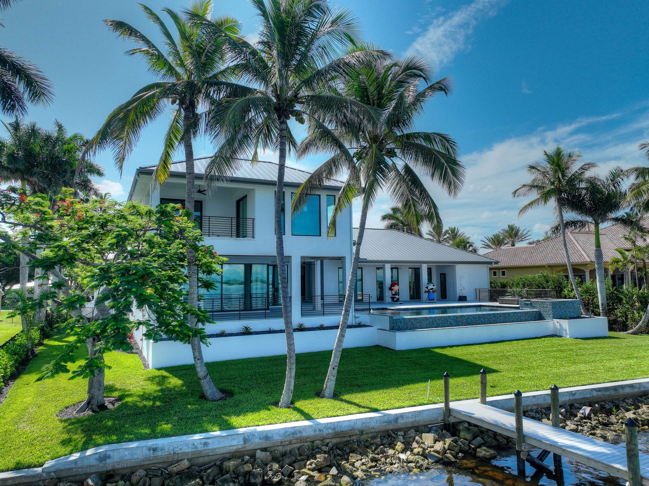 Residential New Construction Metal Installation in Fort Myers by International Roofing