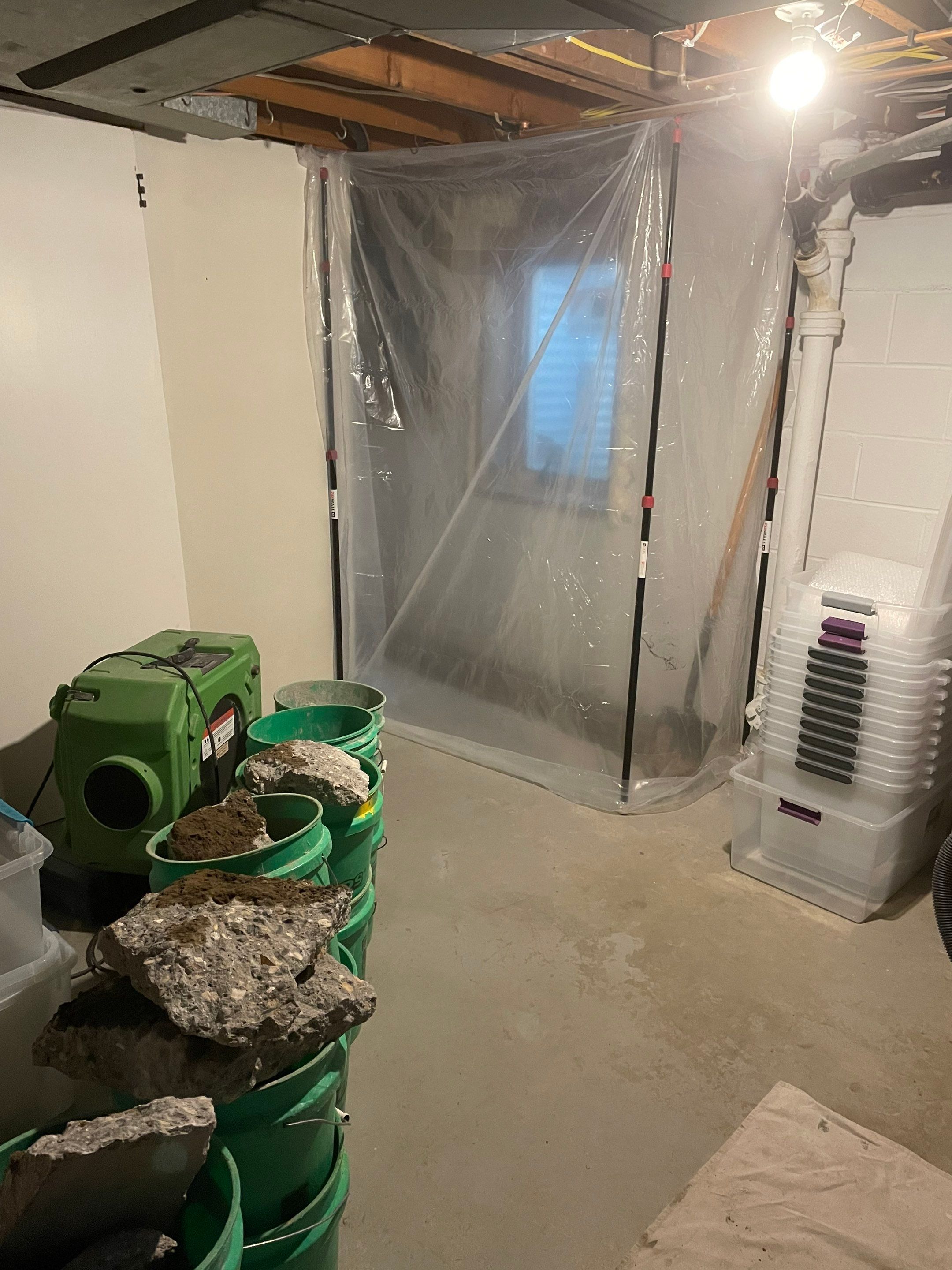 Targeted Drain Tile for Annie by Waterproofing Northeast