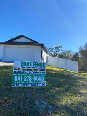 Vinyl Fence in Port Charlotte