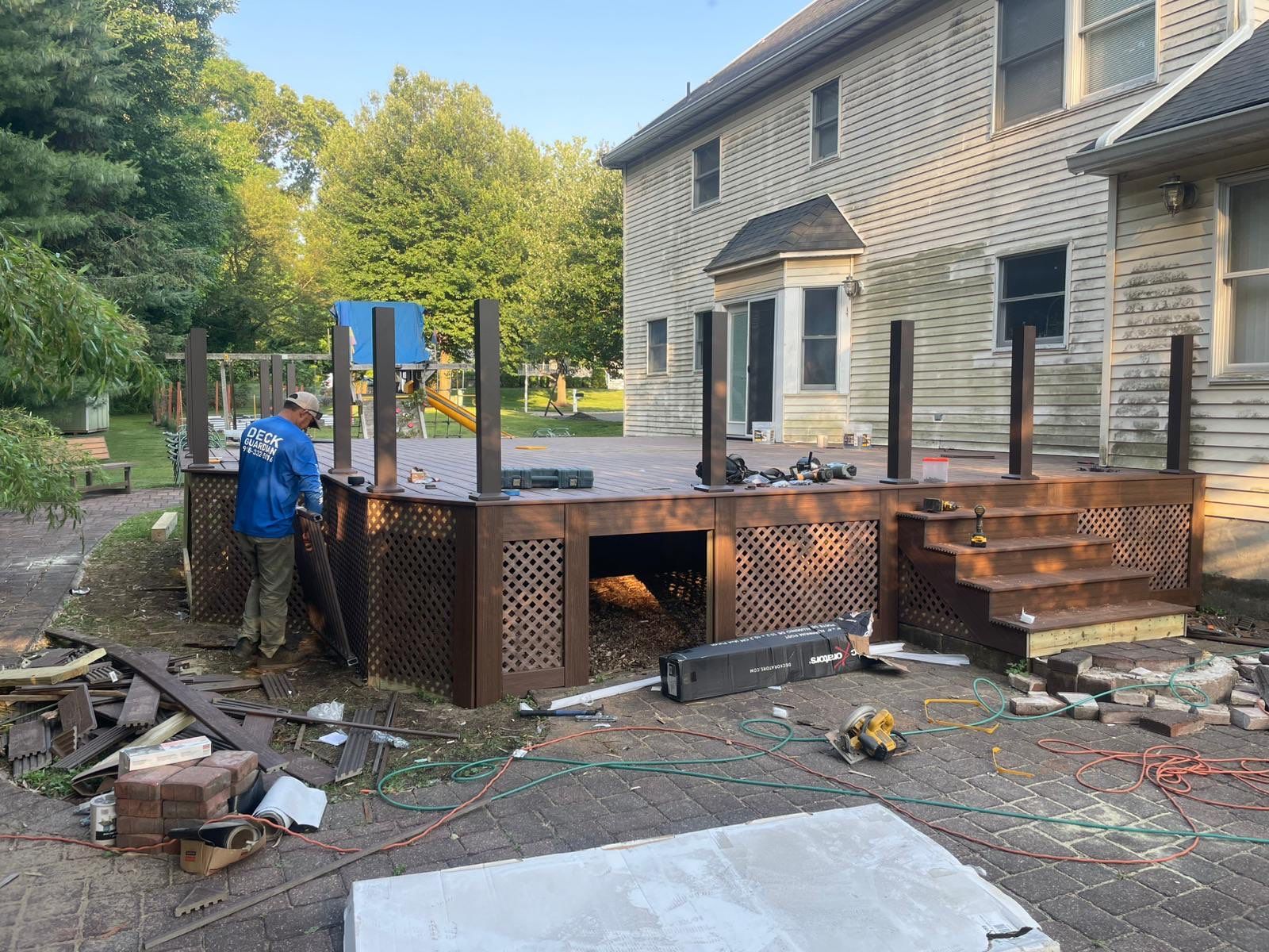 Project in Middletown Township by deck guardian