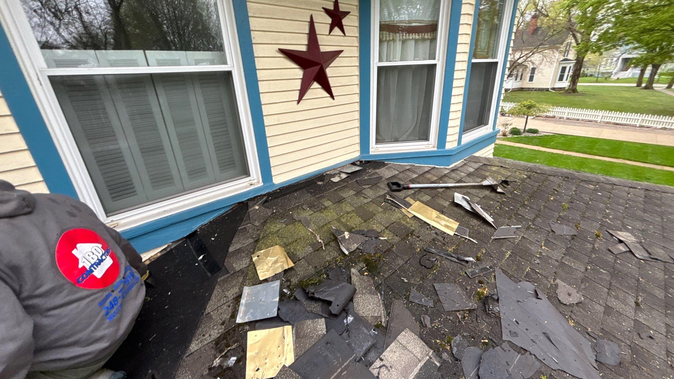 Roof Replacement using Owens Corning Summer Harvest by 180 Contractors