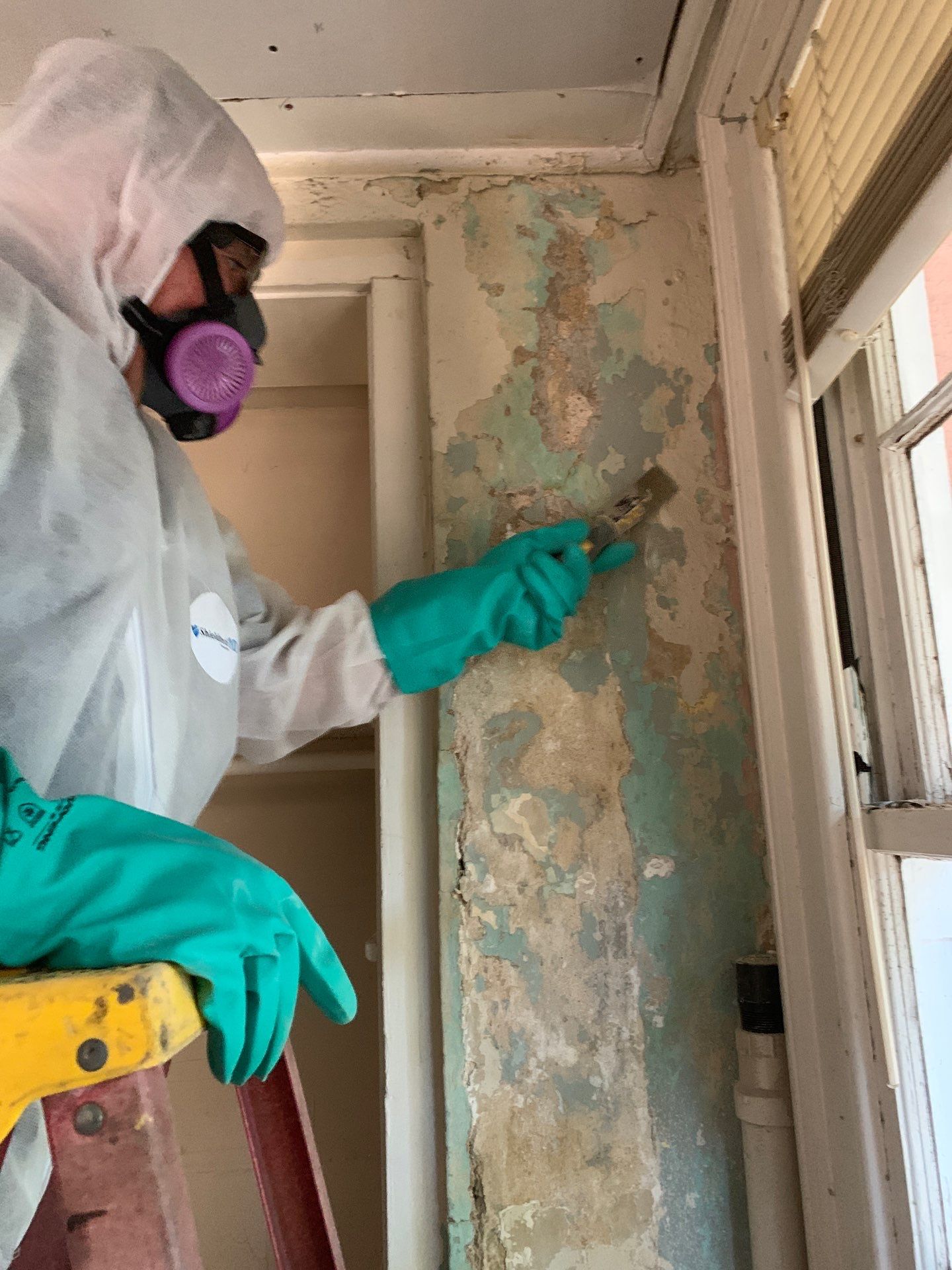 Fire Mitigation with LBP Remediation by EAS Environmental, LLC.