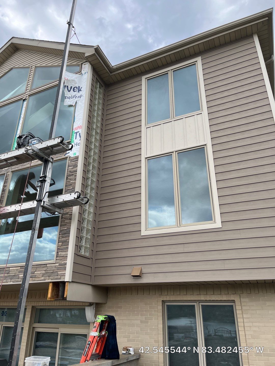 Siding Replacement using Everlast by 180 Contractors