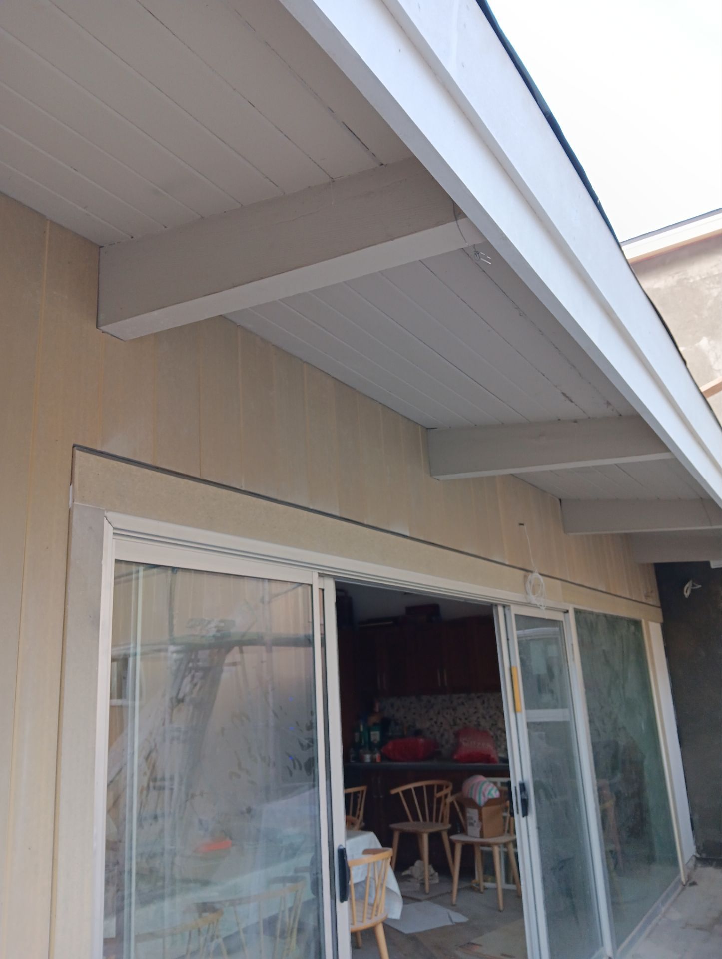 V-grove vertically  by New Era Siding Inc 