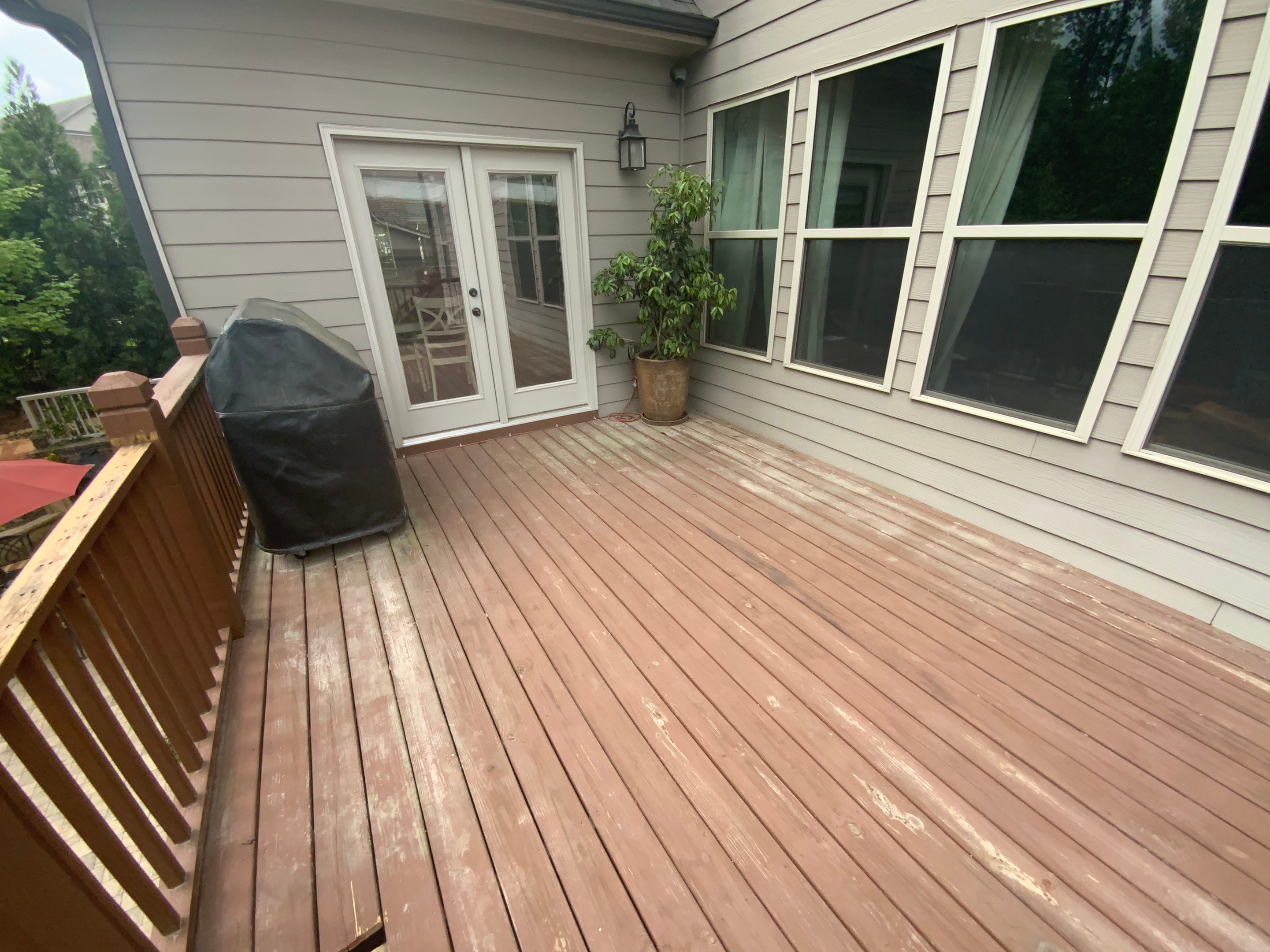 Composite Decking Installation and Porch Screening in Marietta by Swift Home Renovations
