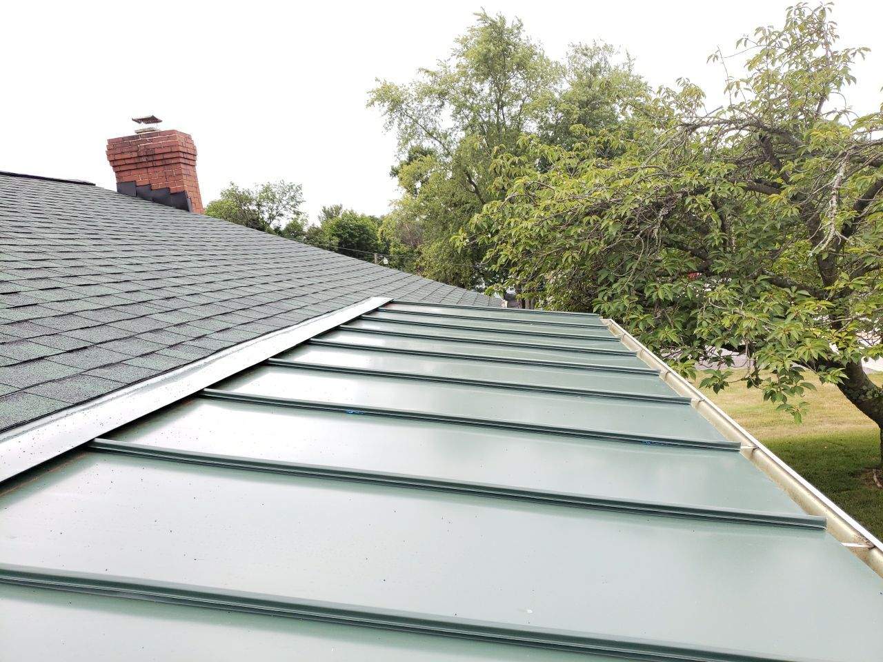 Residential Roofing Installation using  CertainTeed  Landmark Lifetime Architectural Shingles, Metal Roof & Durolast Membrane by Roof Right Inc
