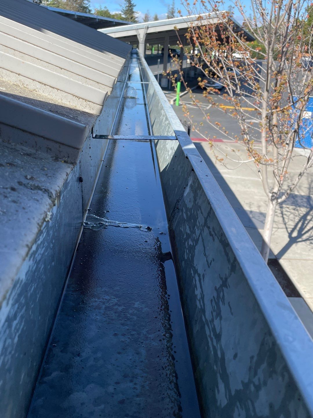 Commercial Gutter Cleaning-Los Altos by All One Solar Shine